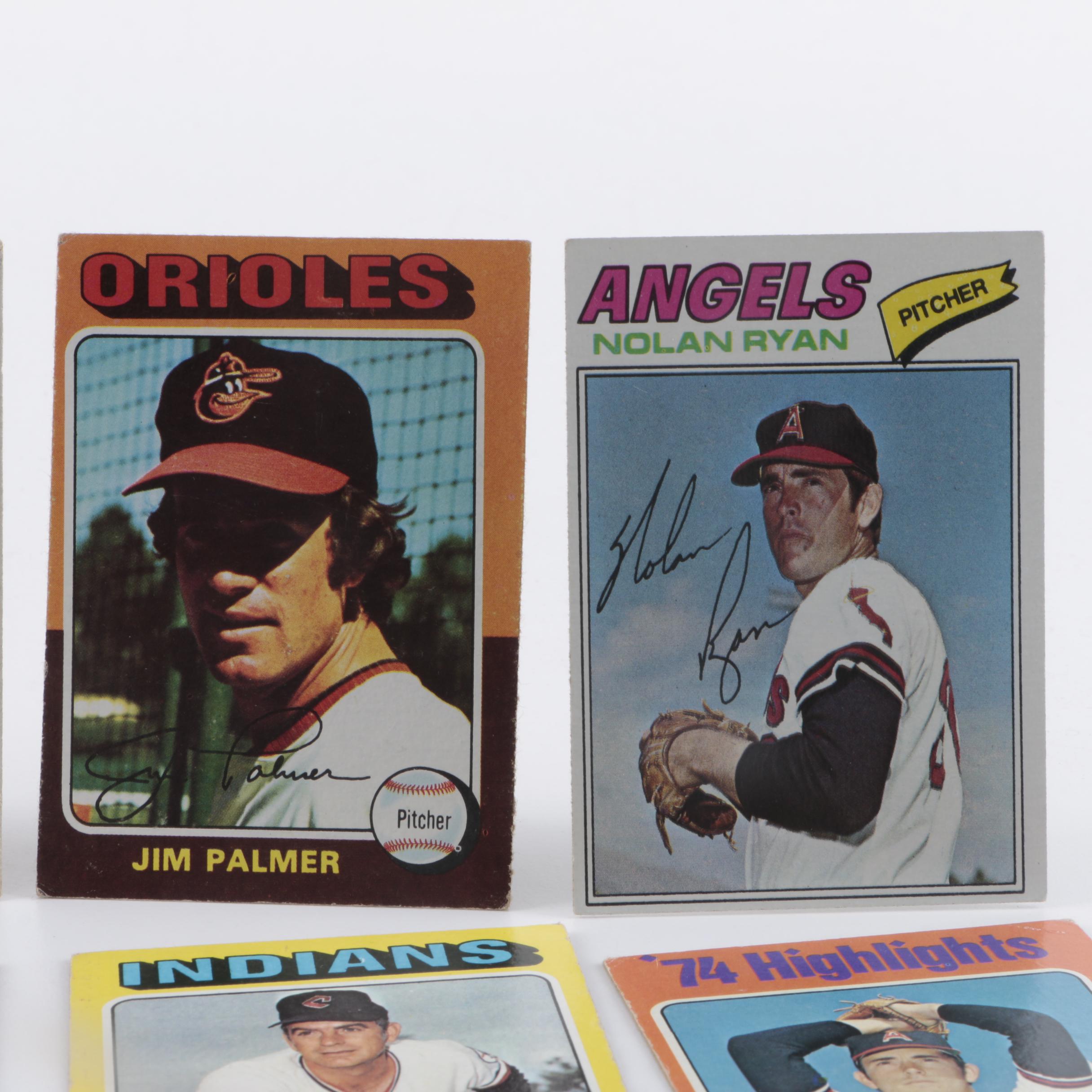 Collection of 1970s Topps Baseball Cards