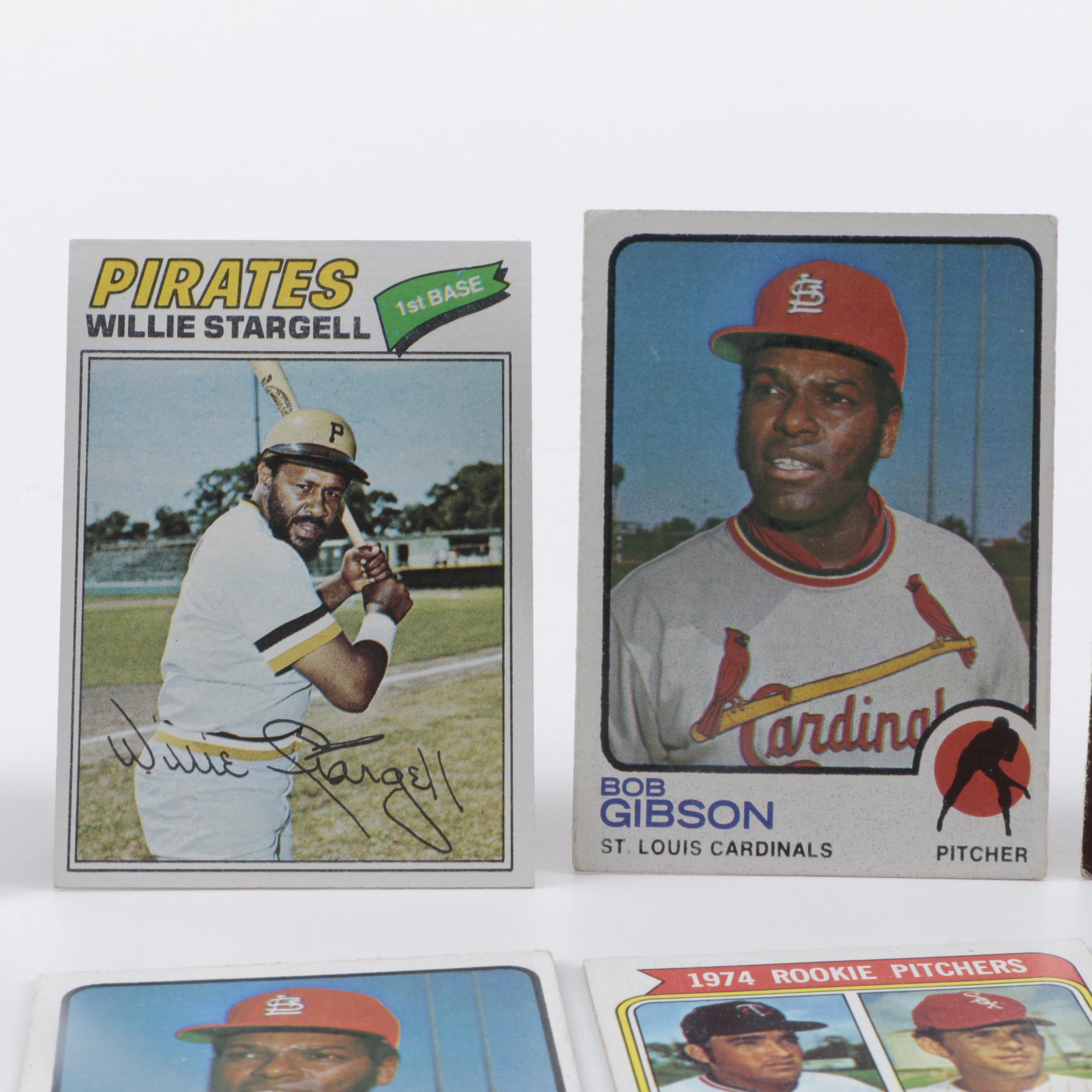 Collection of 1970s Topps Baseball Cards