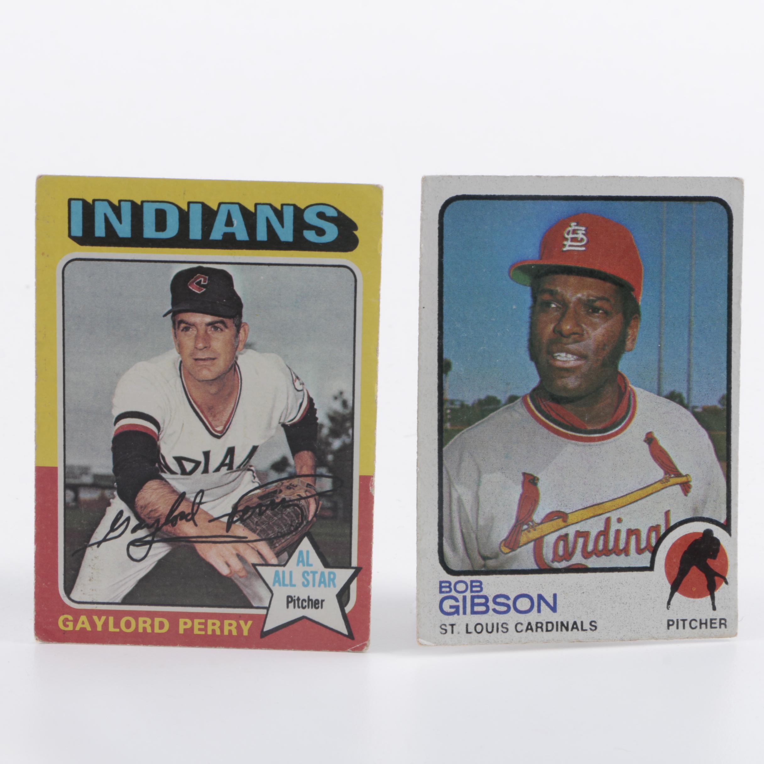 Collection of 1970s Topps Baseball Cards