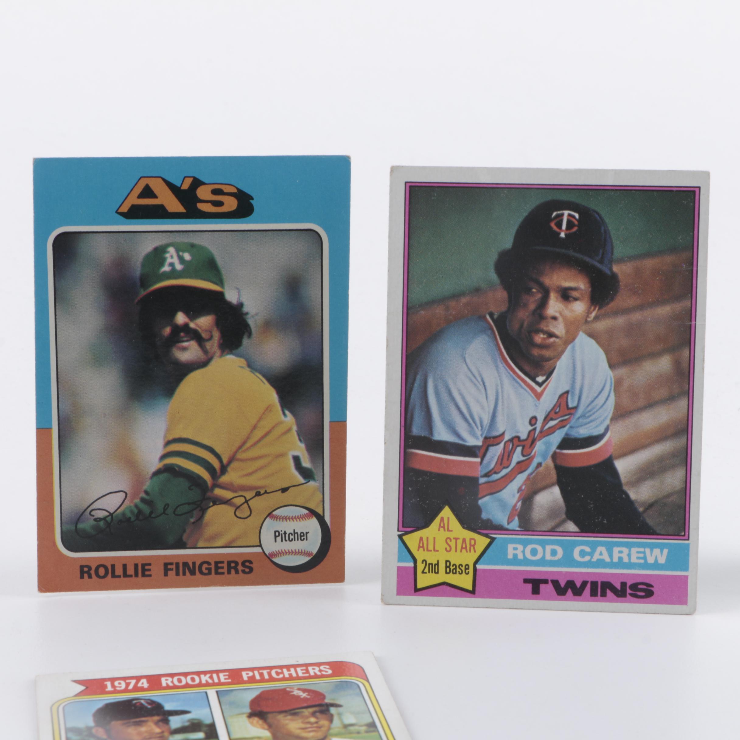 Collection of 1970s Topps Baseball Cards