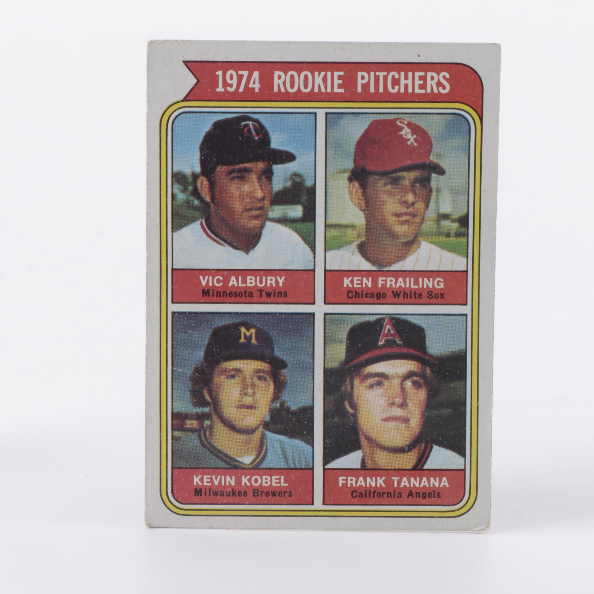 Collection of 1970s Topps Baseball Cards