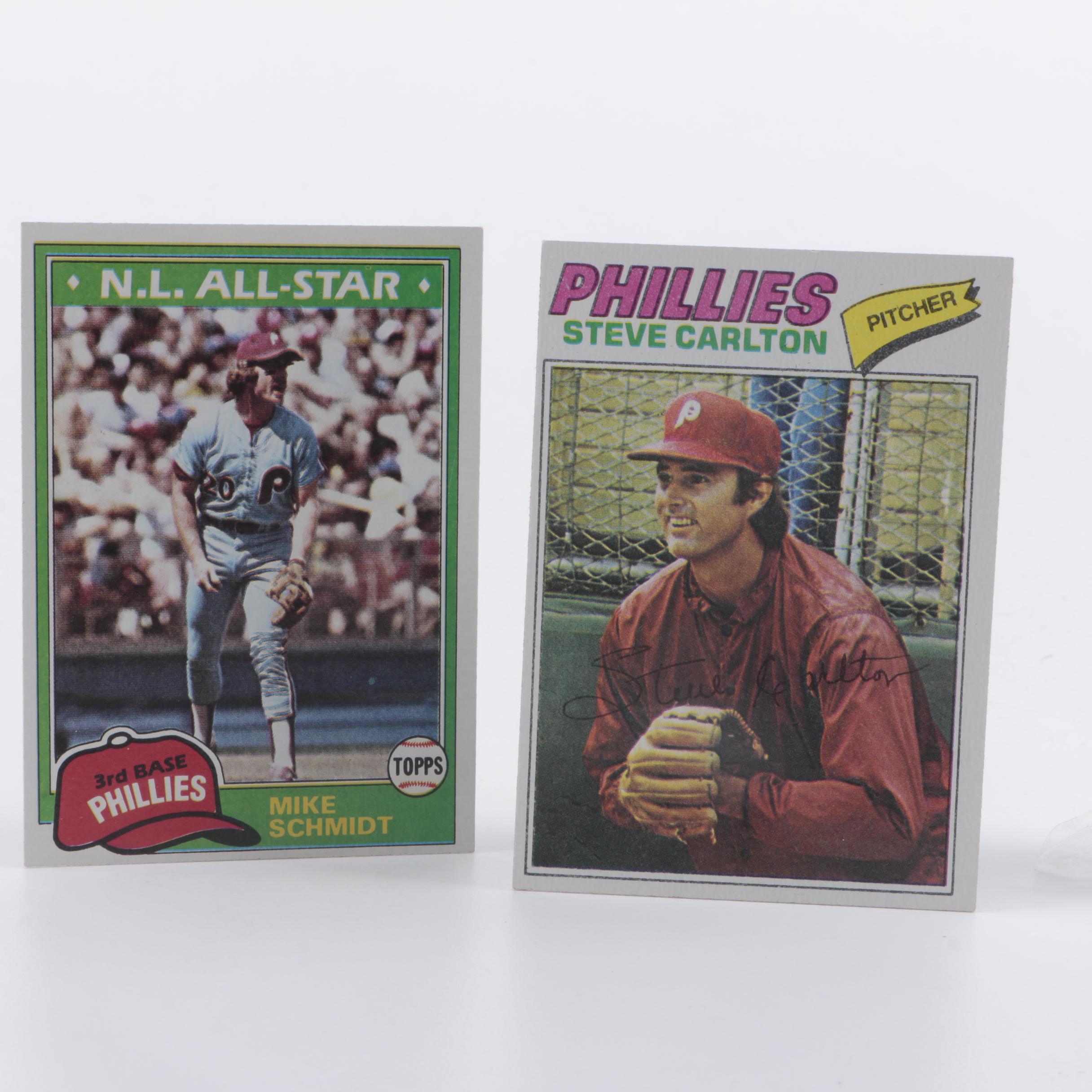 Collection of 1970s Topps Baseball Cards