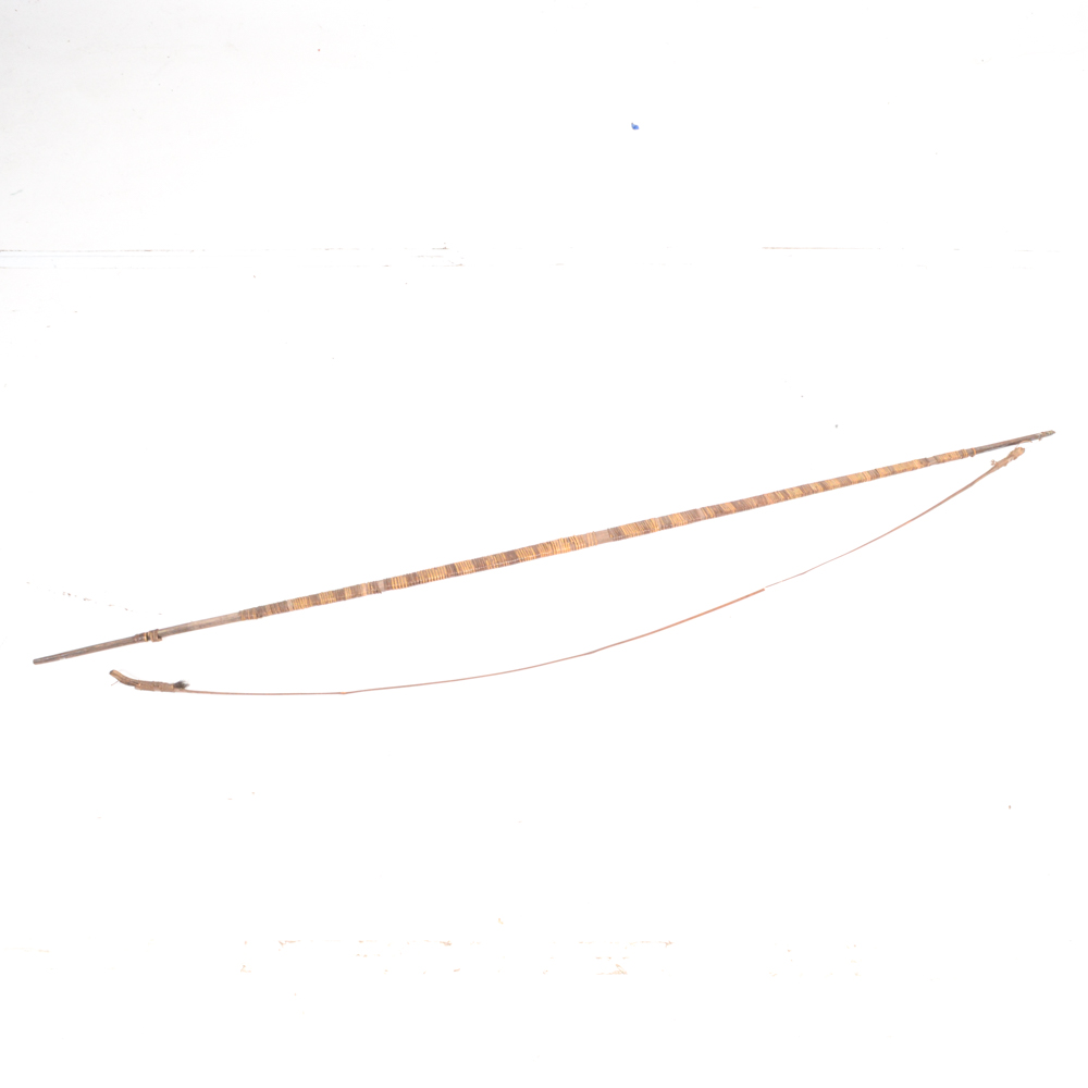 Antique Philippine Bow with Bamboo String