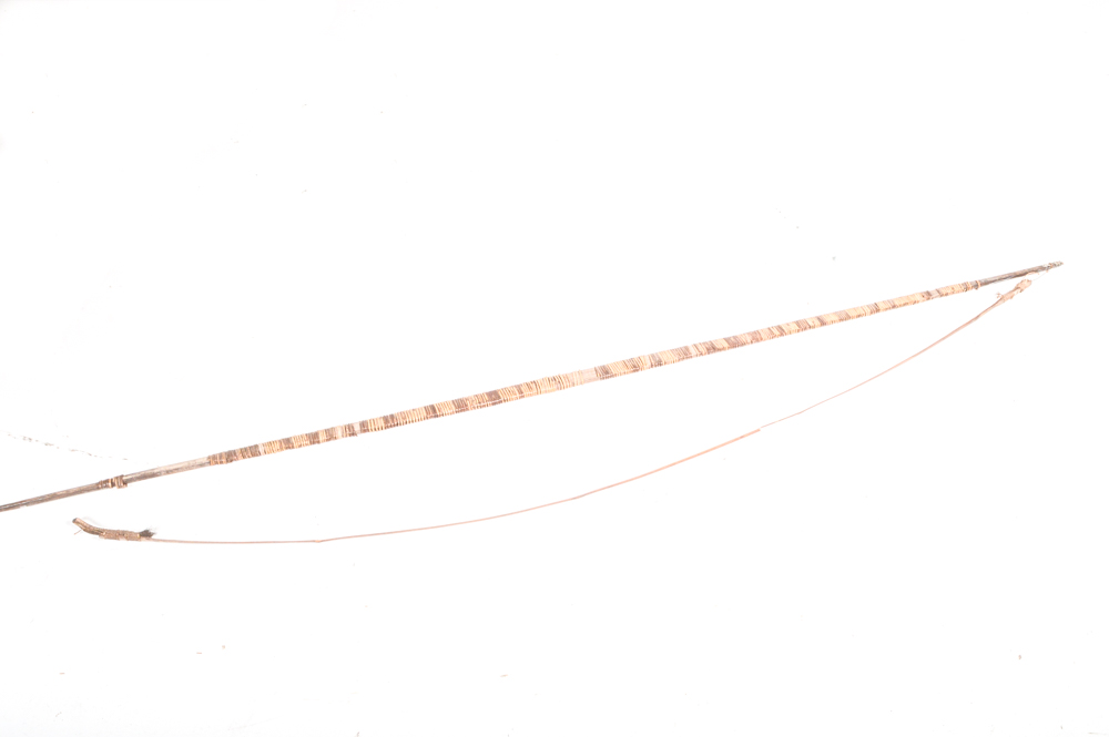 Antique Philippine Bow with Bamboo String