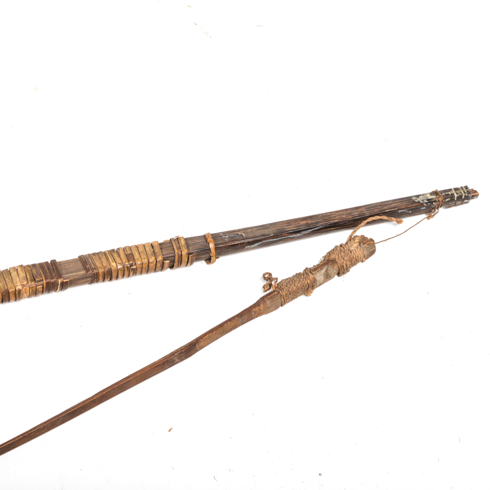 Antique Philippine Bow with Bamboo String