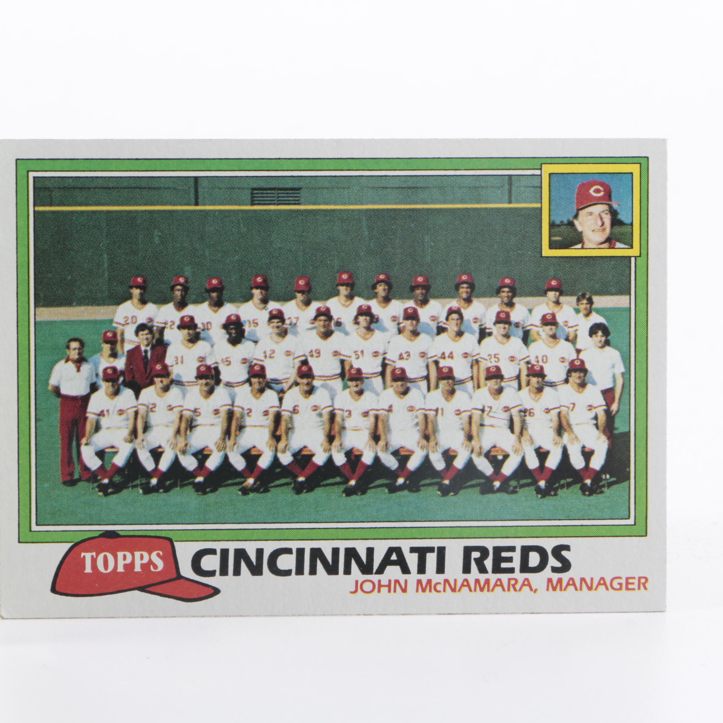 Cincinnati Reds "Big Red Machine" Baseball Cards