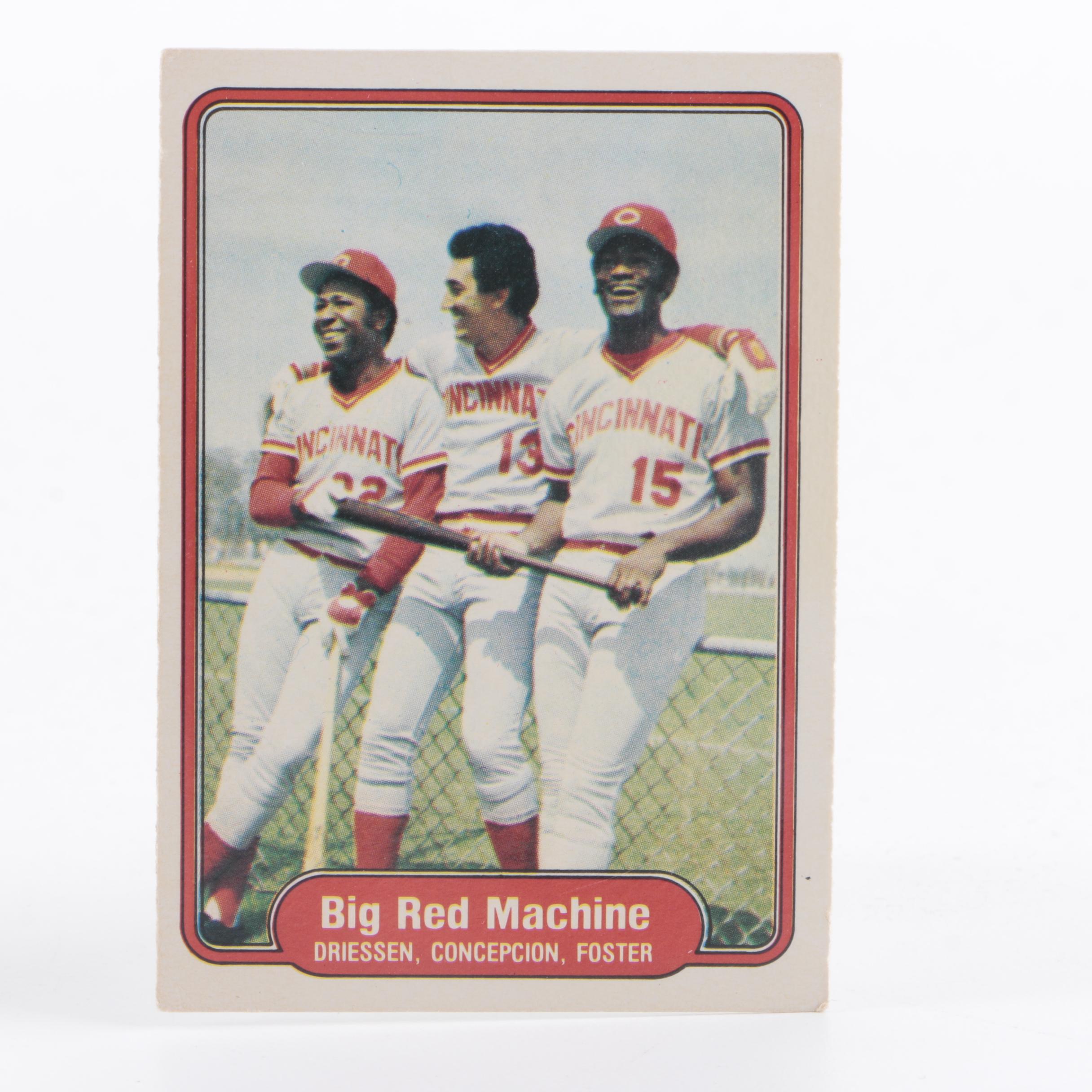 Cincinnati Reds "Big Red Machine" Baseball Cards