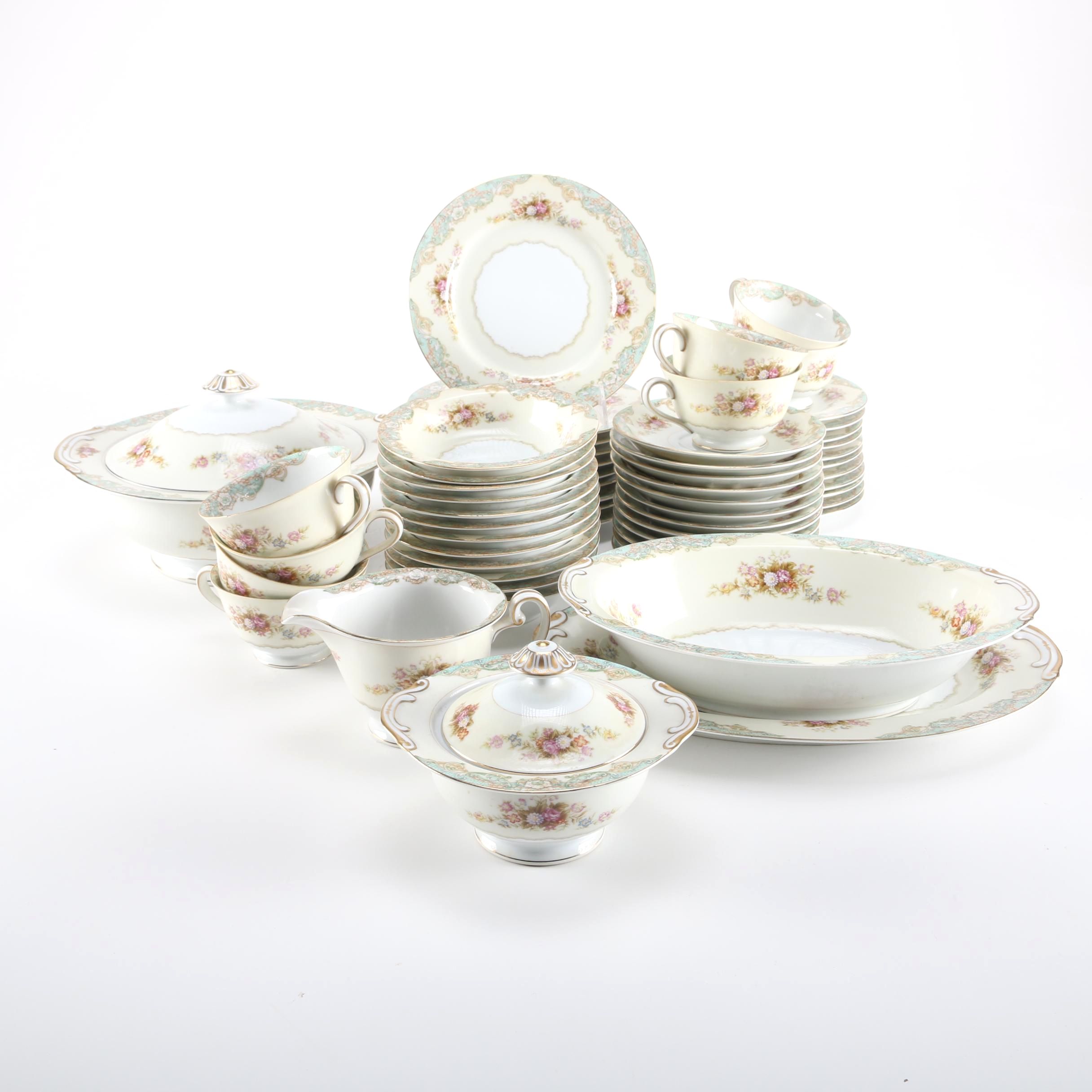 Kyoto China Made in Occupied Japan Tableware Service