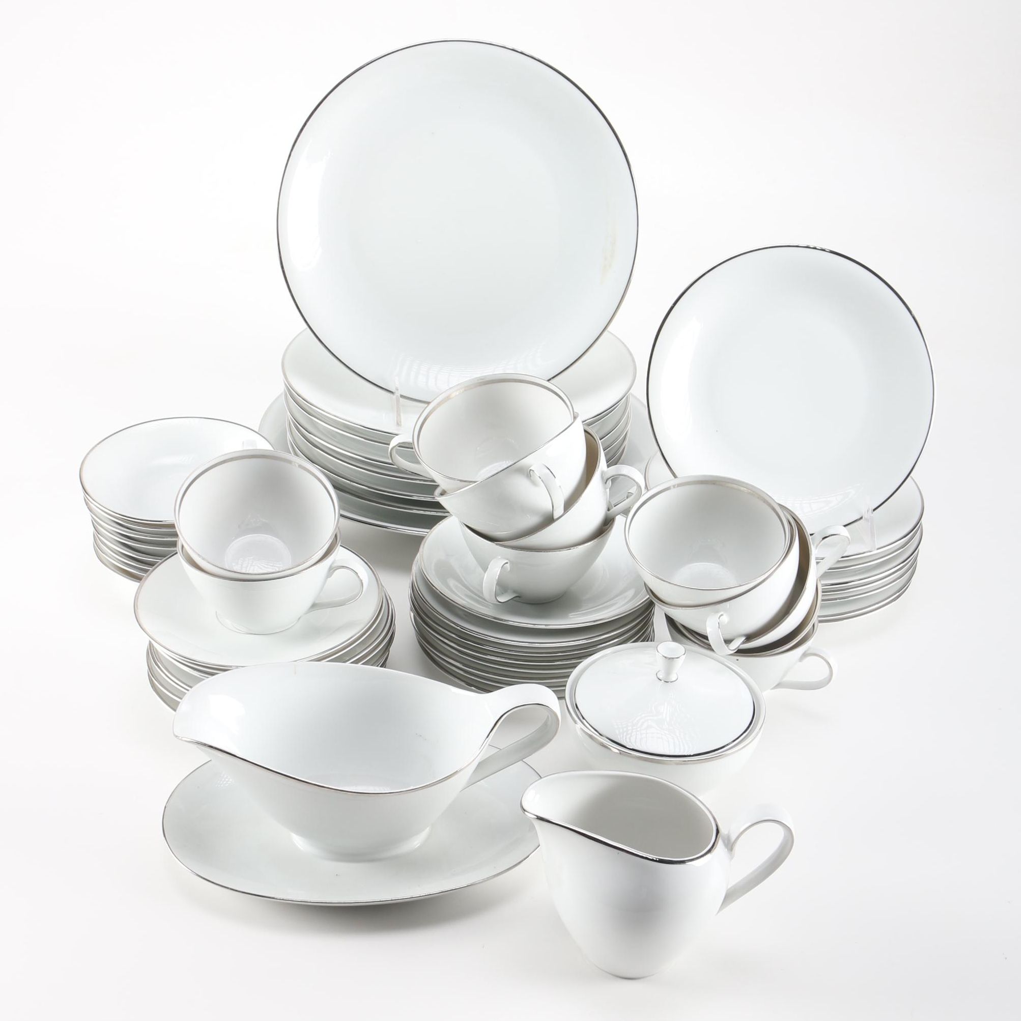 Schwarzenbach "Silverbrook" Porcelain Tableware