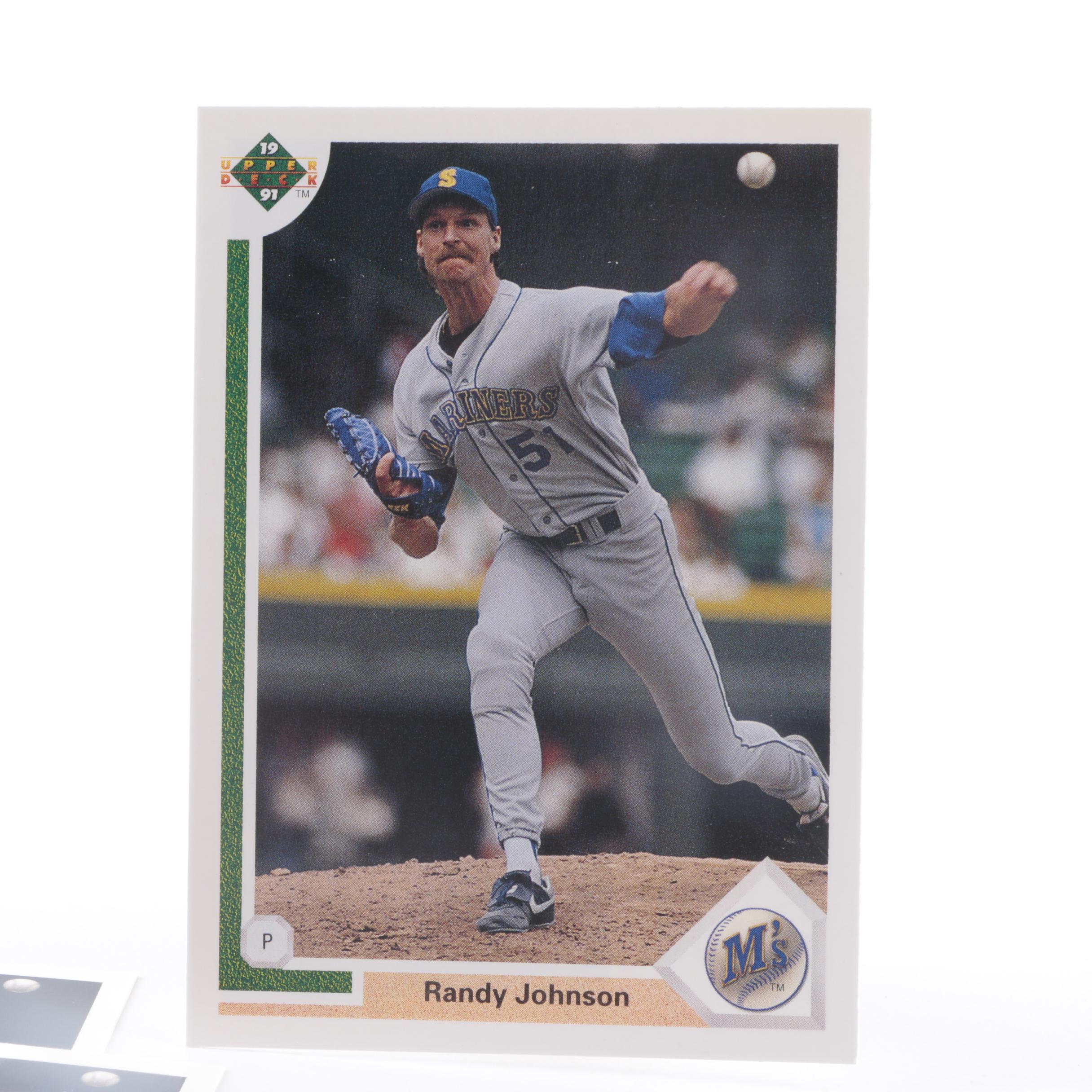 Collection of Star Player Baseball Card Batches with Bo Jackson