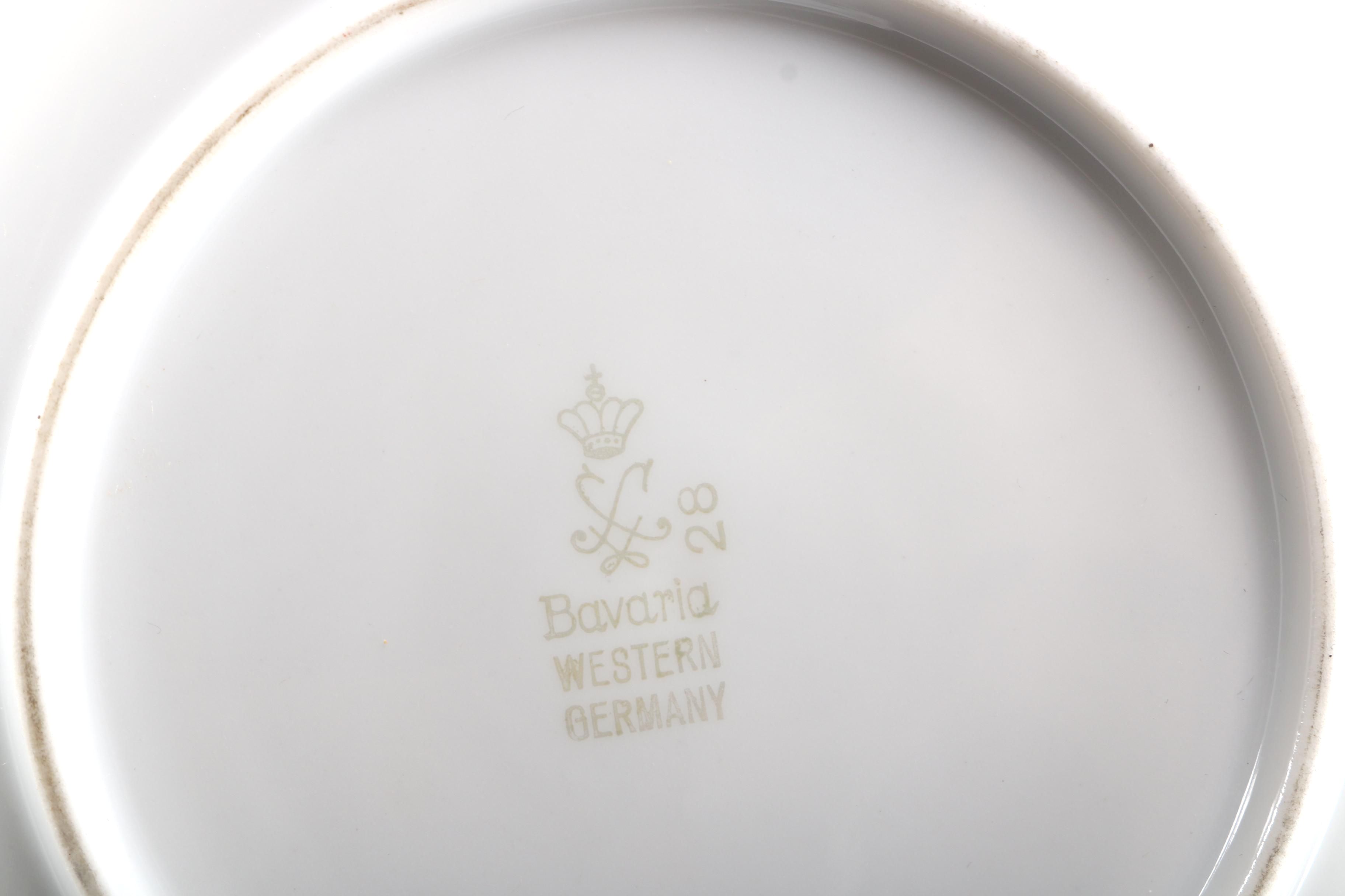 Schwarzenbach "Silverbrook" Porcelain Tableware