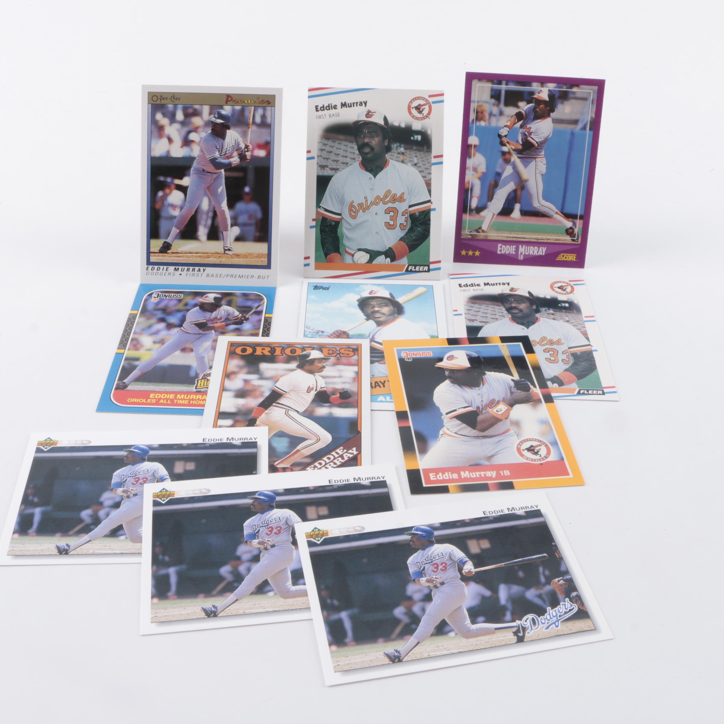 Collection of Star Player Baseball Card Batches with Bo Jackson