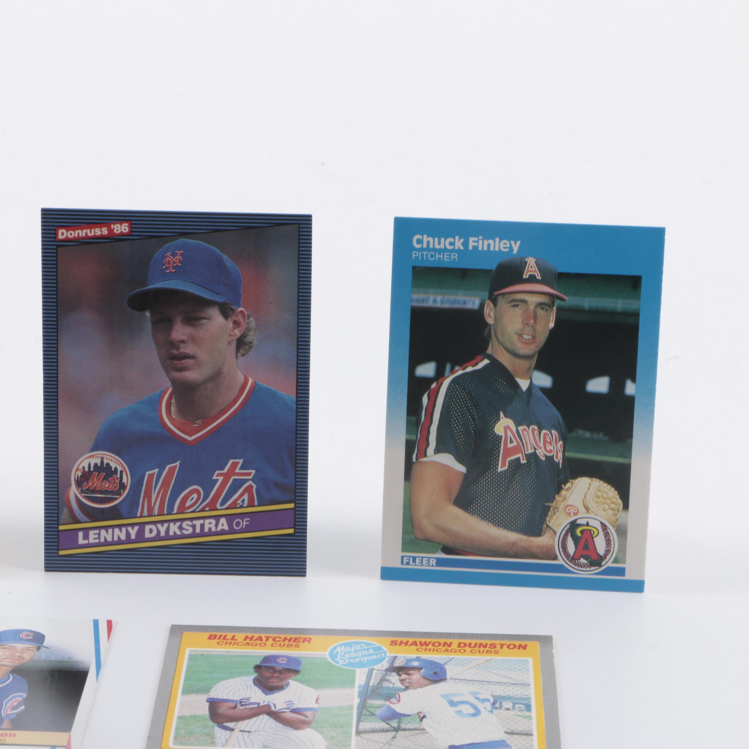 Collection of Rookie Baseball Cards from 70s and 80s