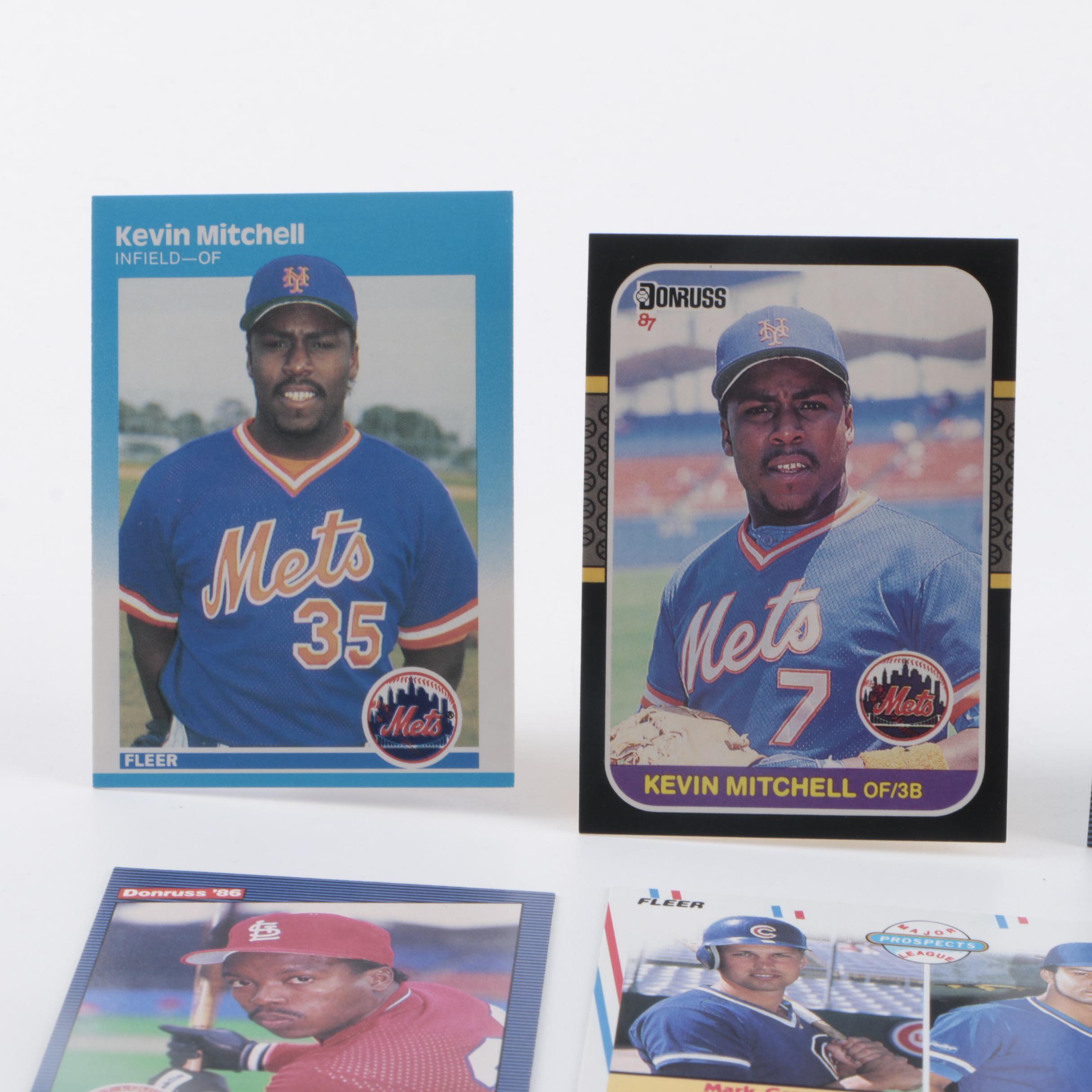 Collection of Rookie Baseball Cards from 70s and 80s