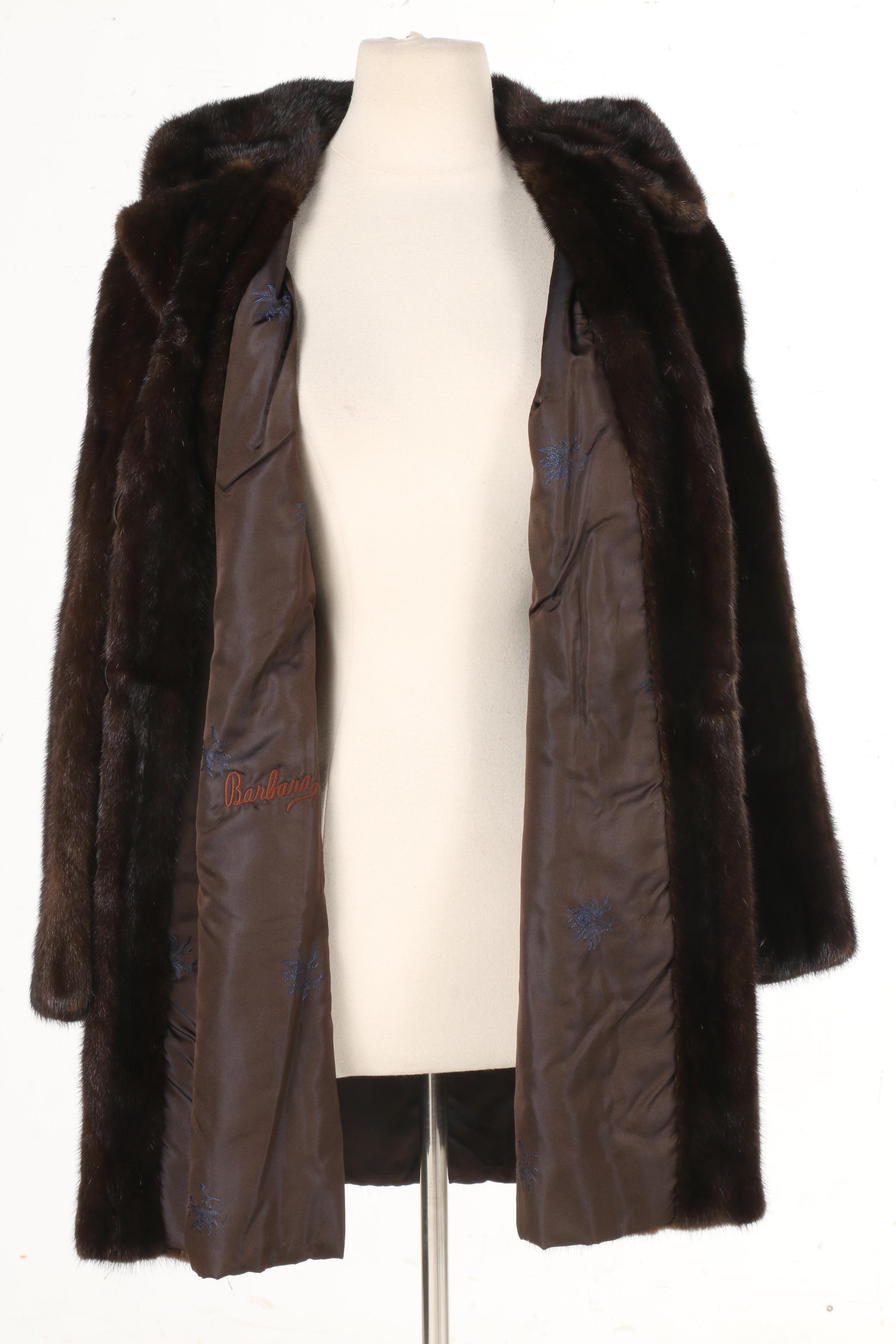 Morris Yudofsky Fur Salon Mink Fur Coat