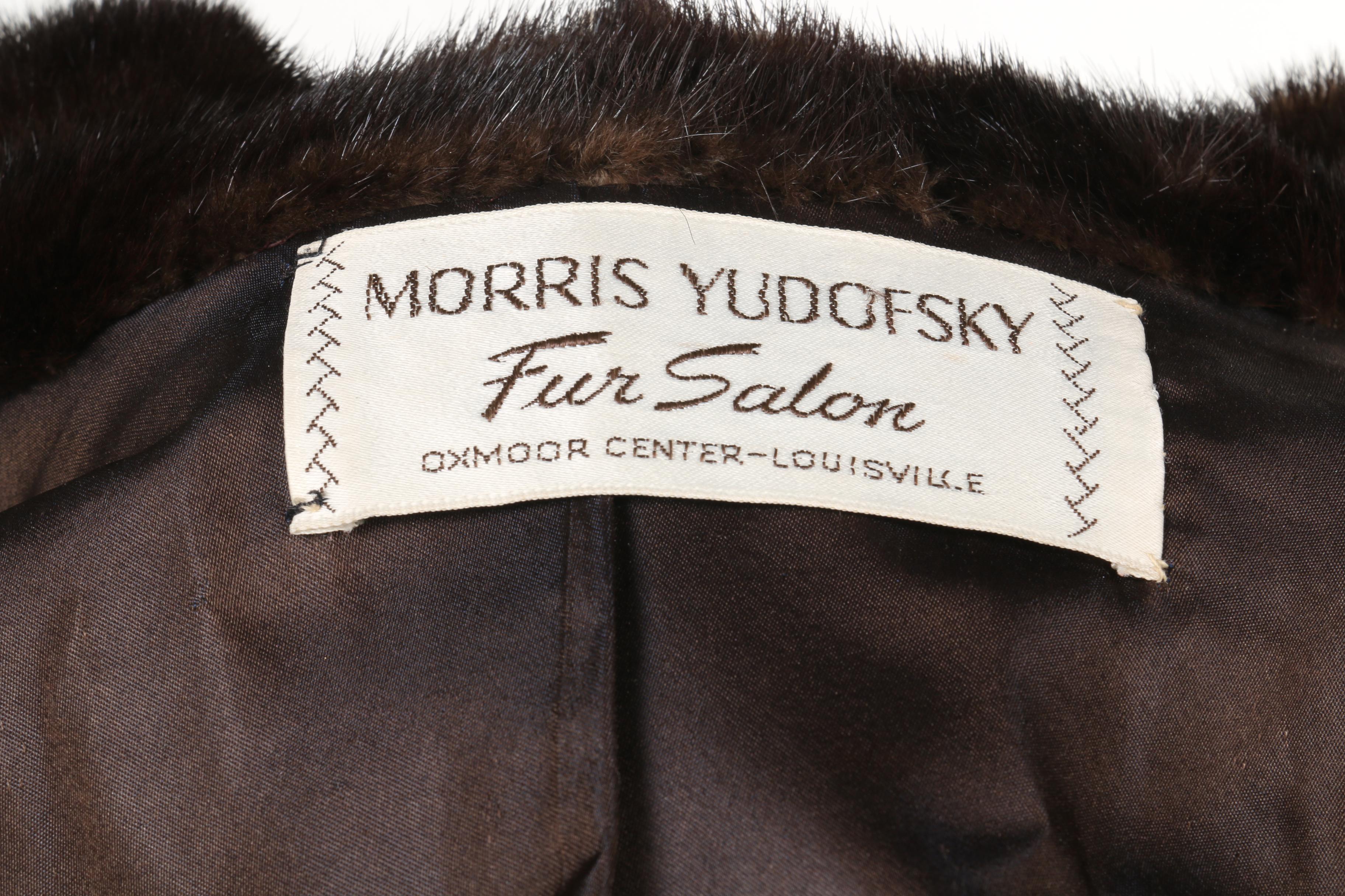 Morris Yudofsky Fur Salon Mink Fur Coat
