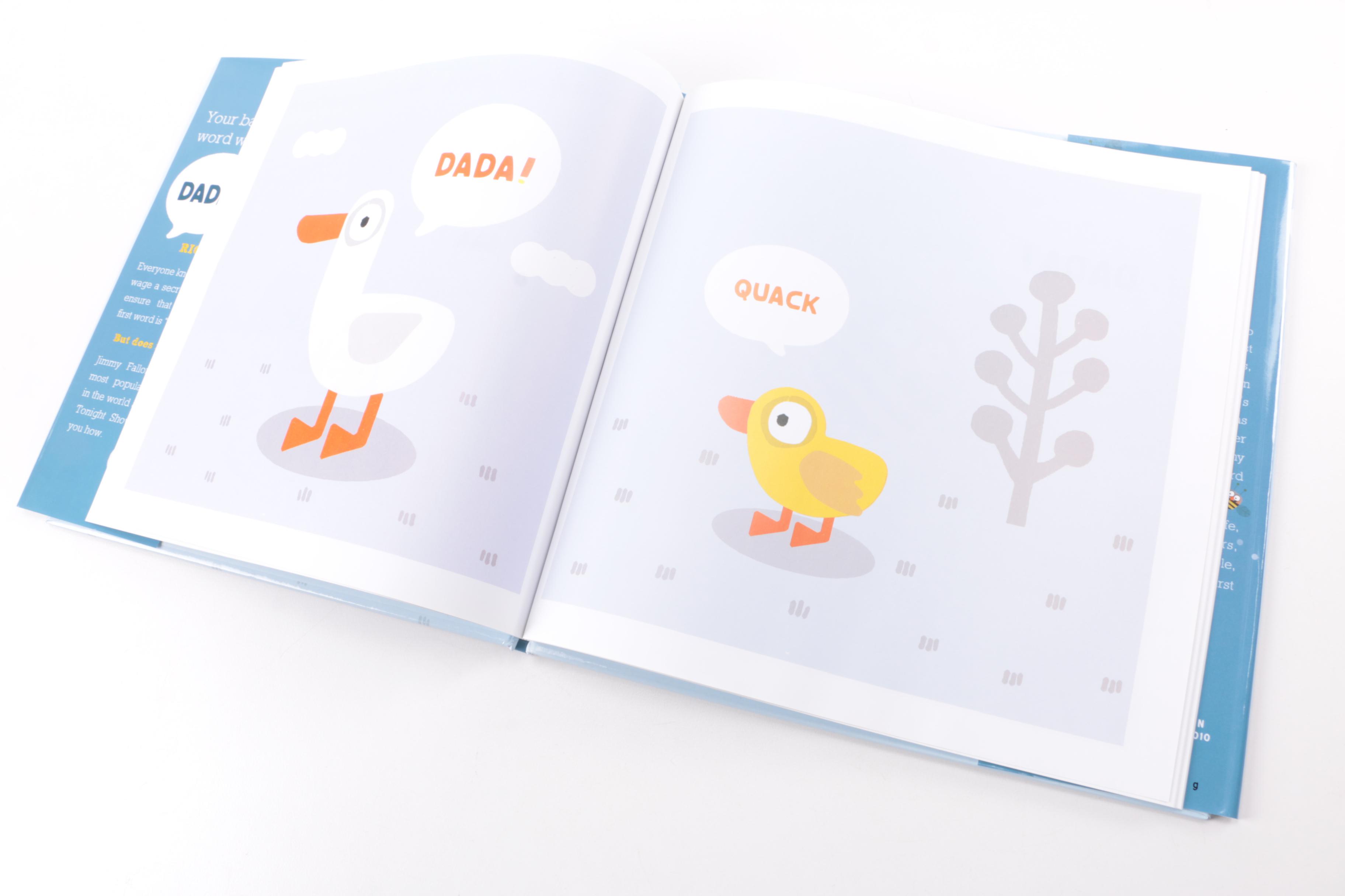 Signed Children's Books Including Jimmy Fallon "Your Baby's First Word Will Be DADA"