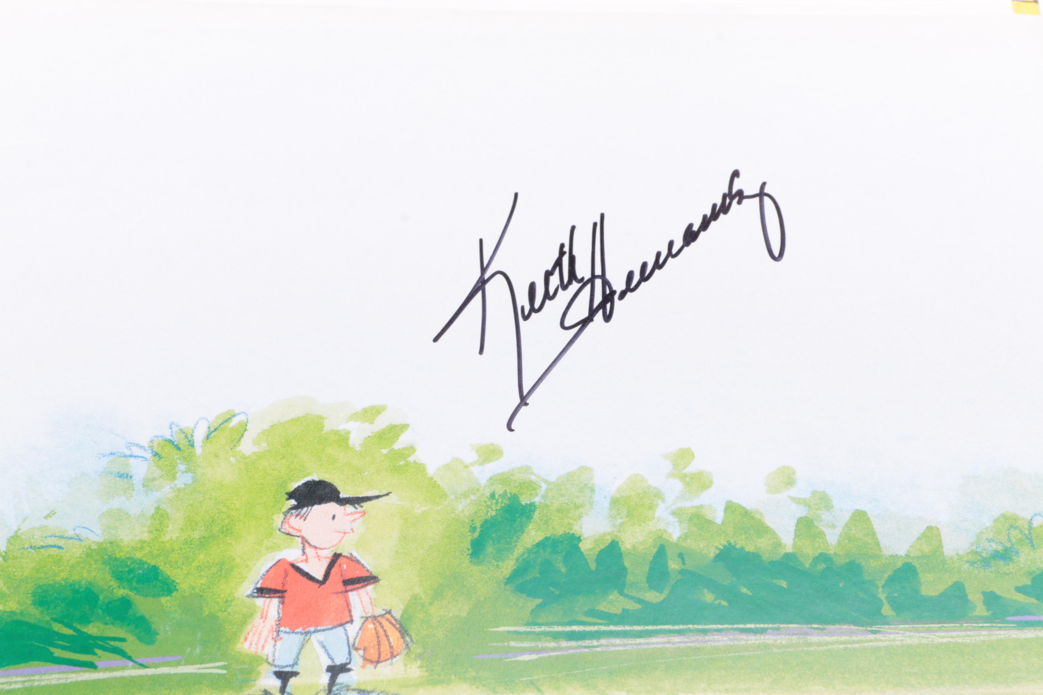 Signed Children's Books Including Jimmy Fallon "Your Baby's First Word Will Be DADA"