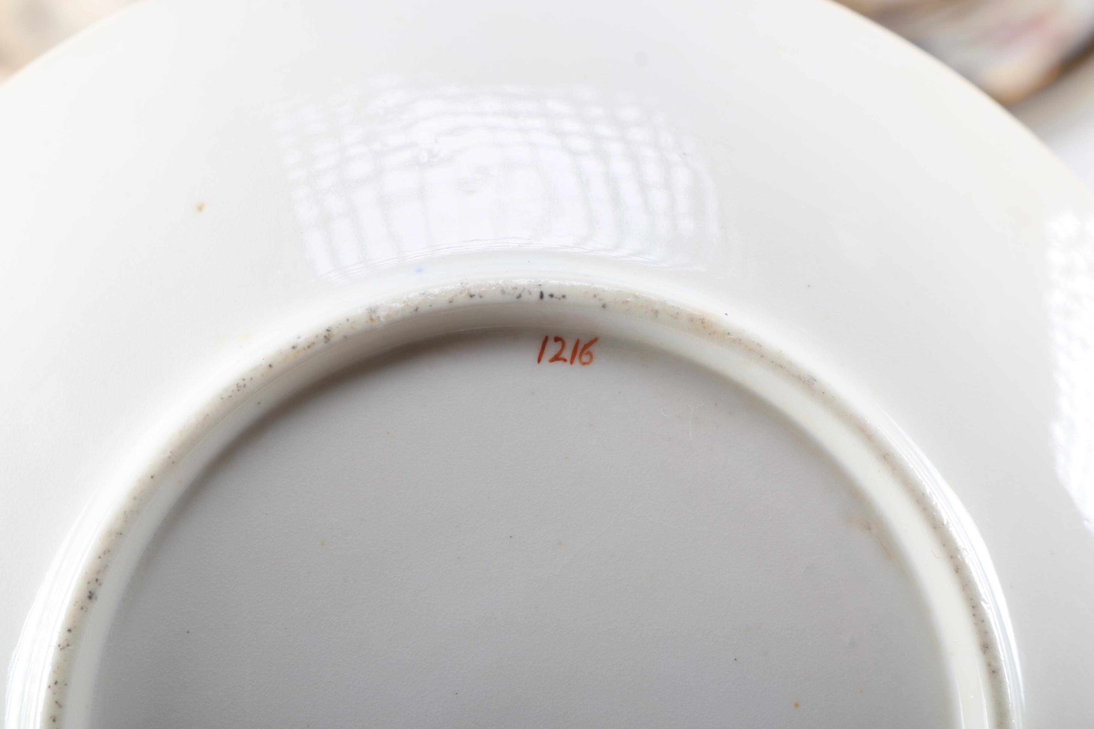 Antique Porcelain Hand-Painted Porcelain Tea Set