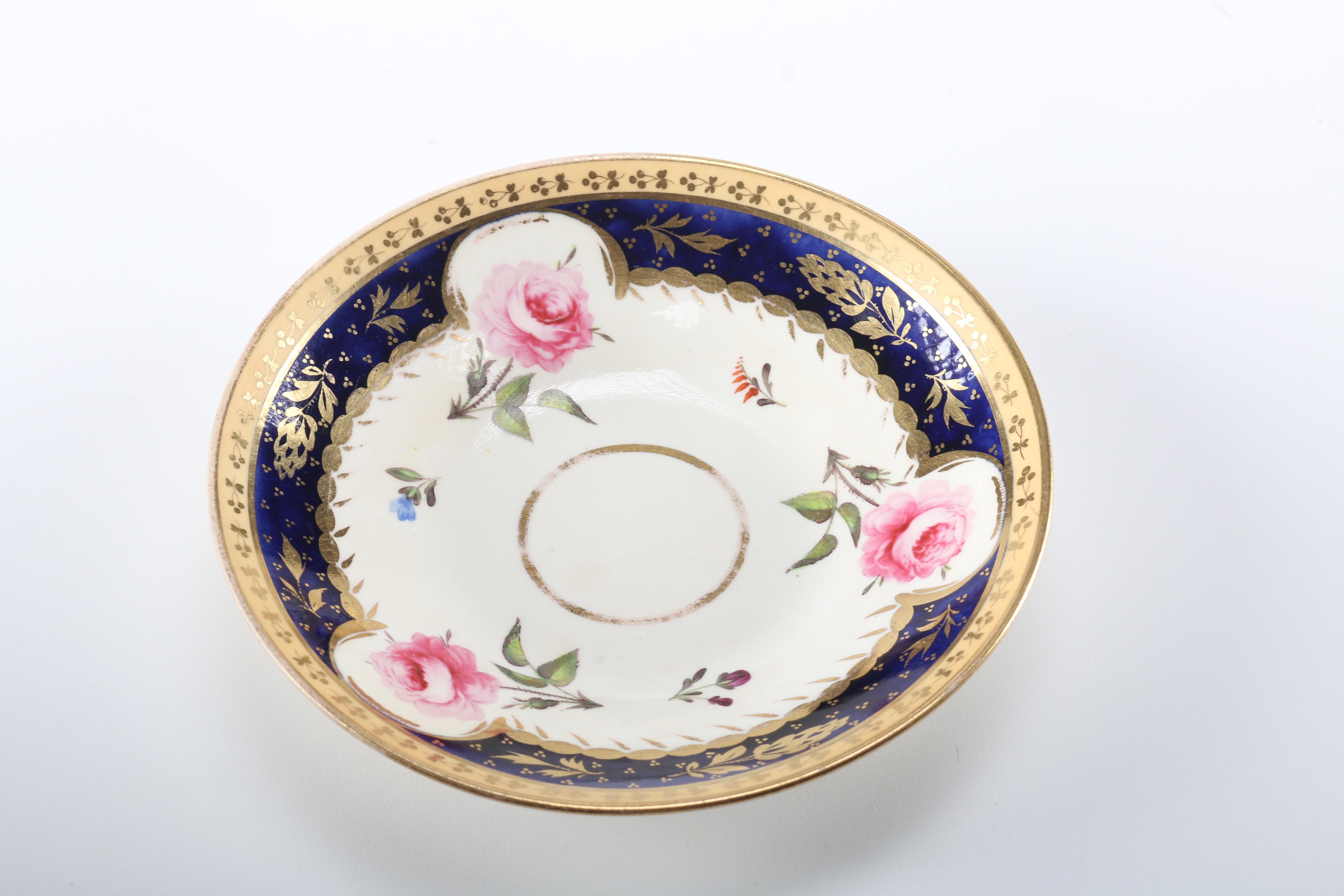 Antique Porcelain Hand-Painted Porcelain Tea Set