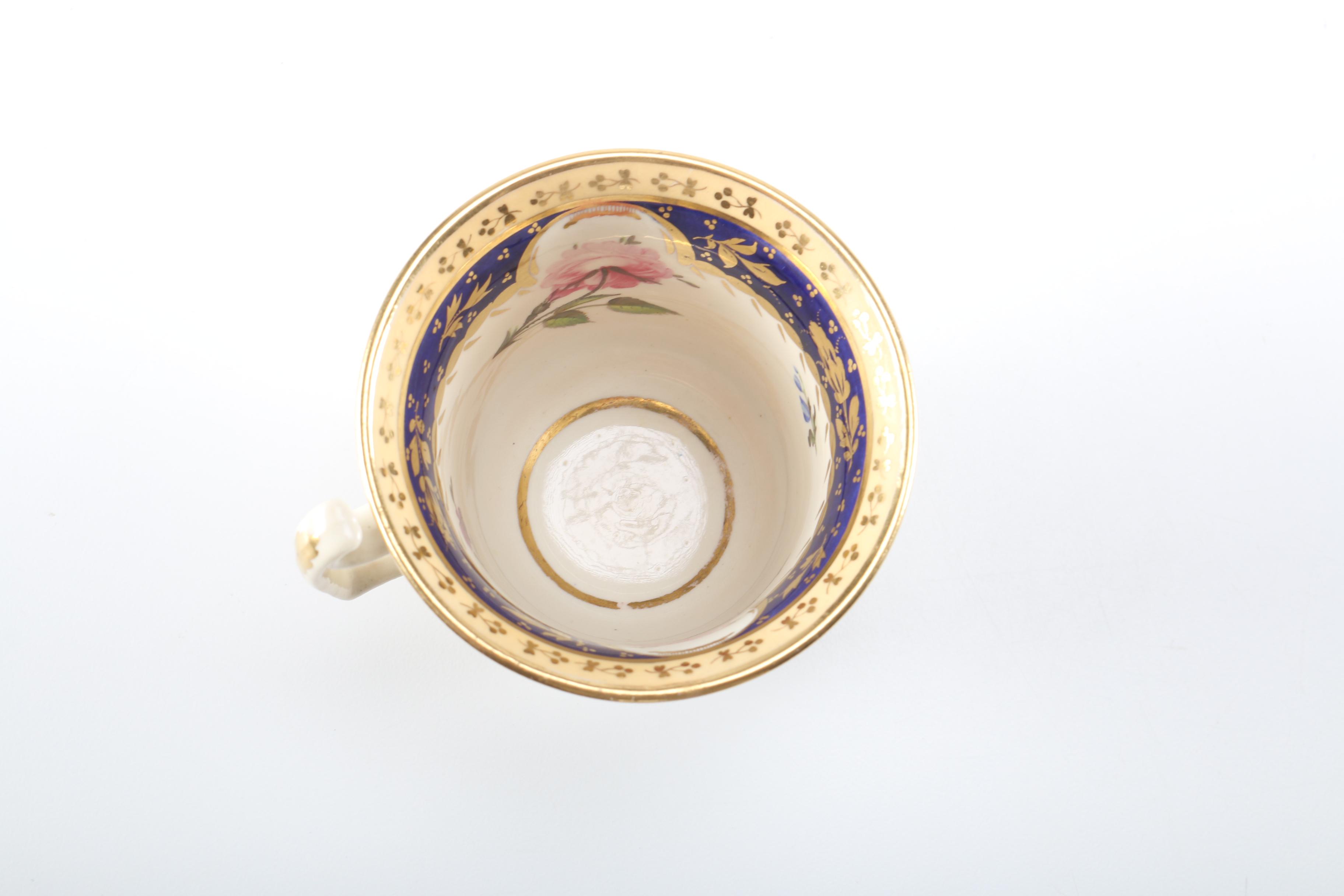 Antique Porcelain Hand-Painted Porcelain Tea Set