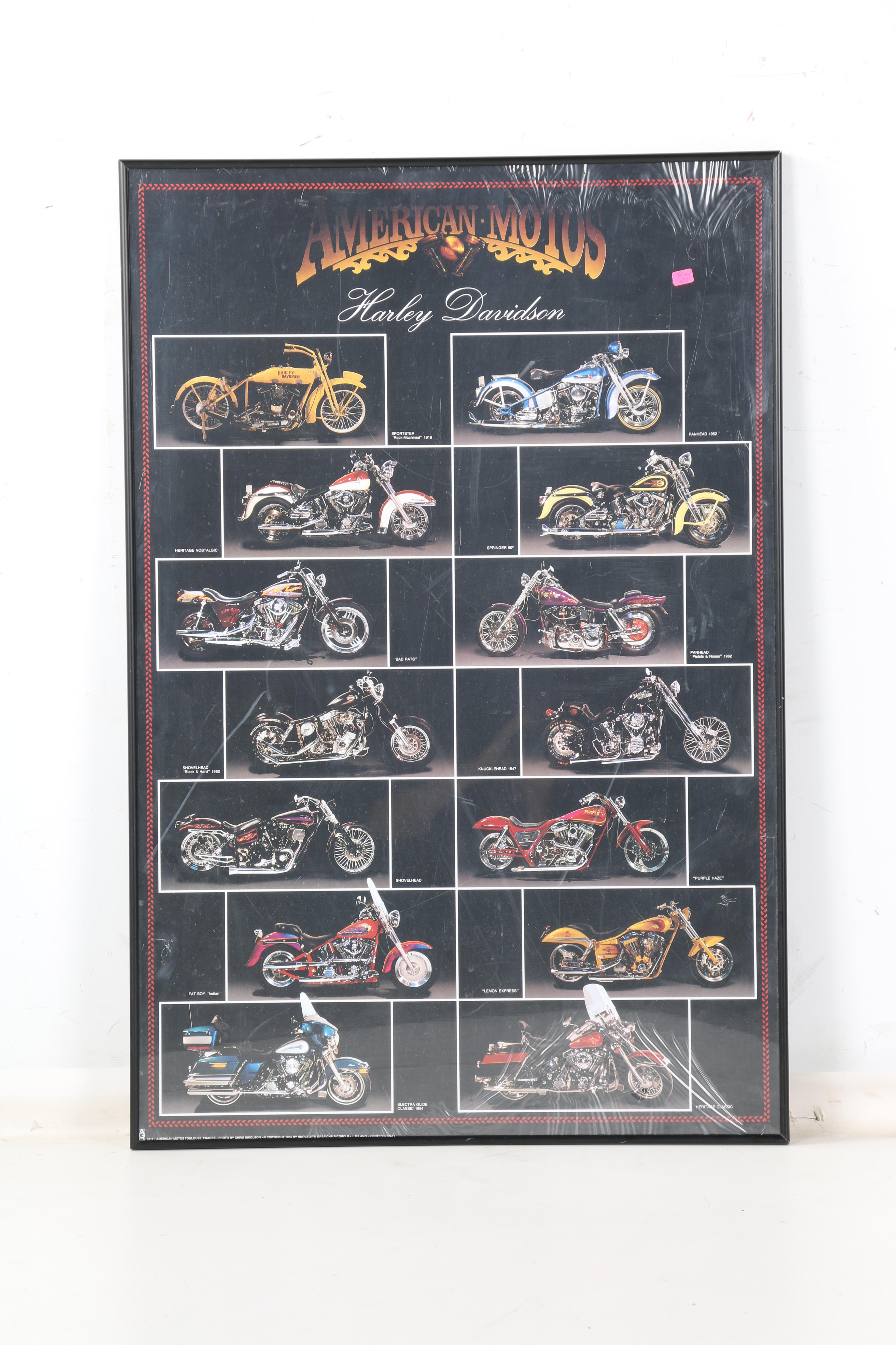 "American Motors Harley-Davidson" Poster