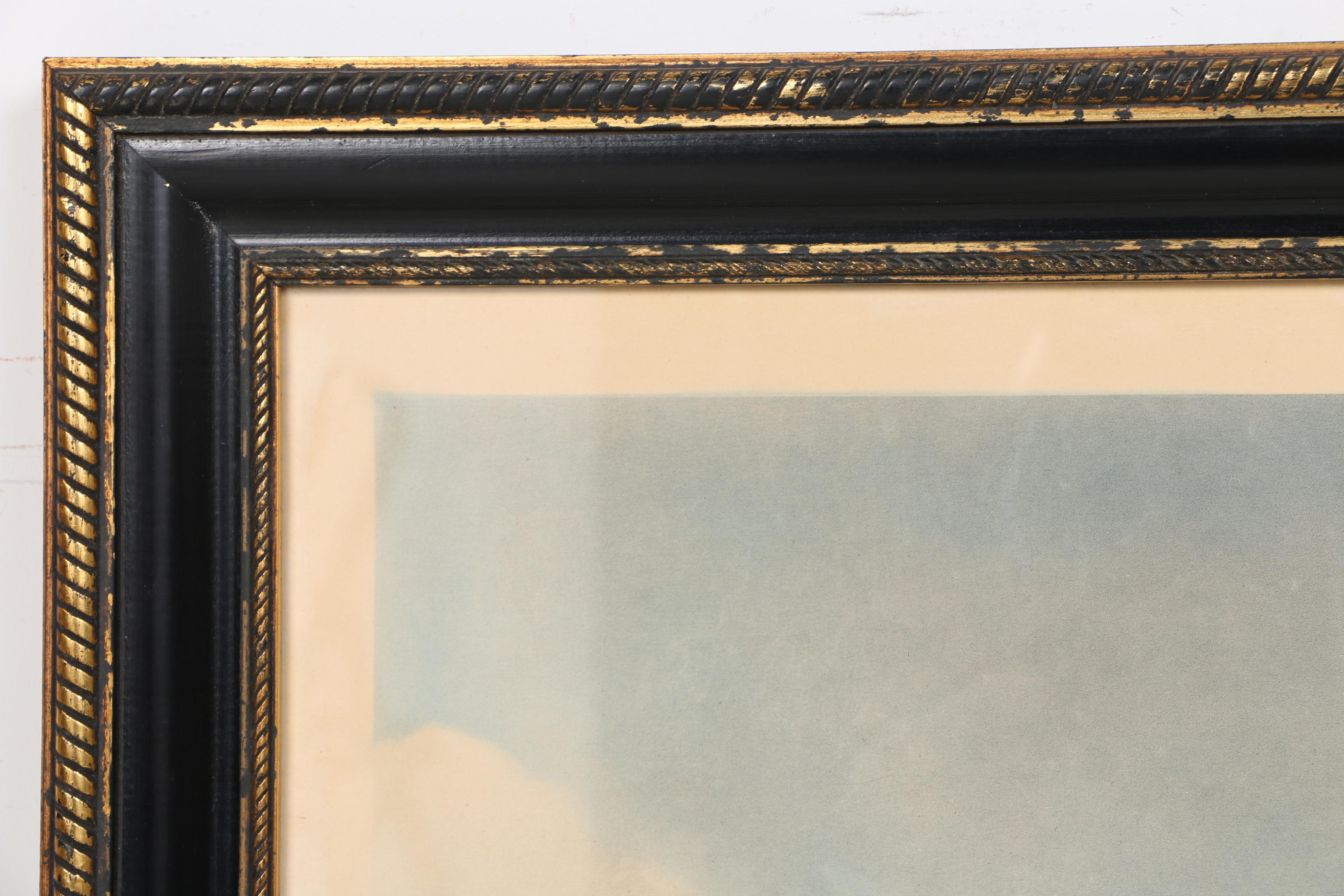 Robert Dodd Hand Colored Lithograph "View of the River & Shipping at Simehoute"