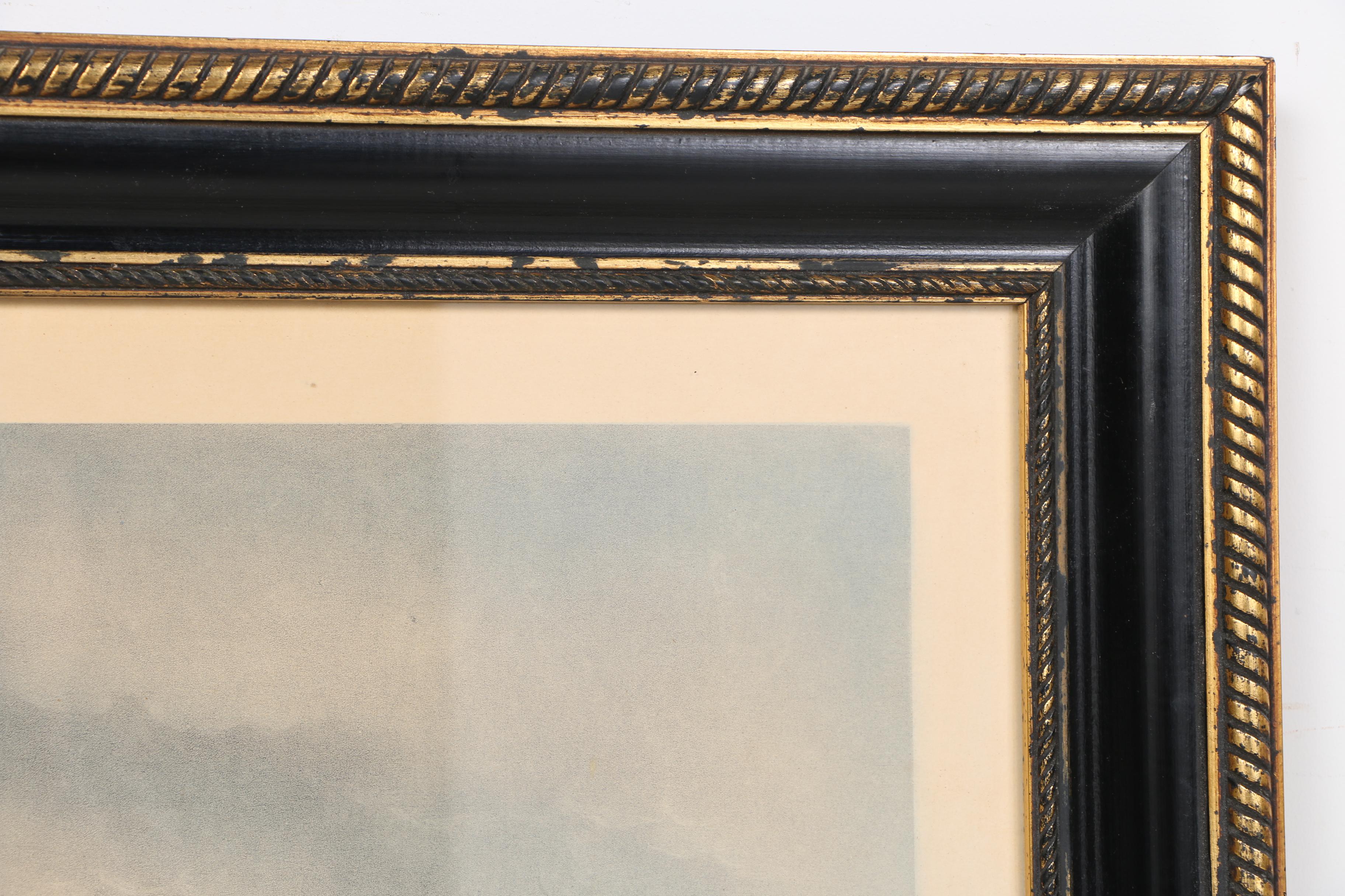 Robert Dodd Hand Colored Lithograph "View of the River & Shipping at Simehoute"