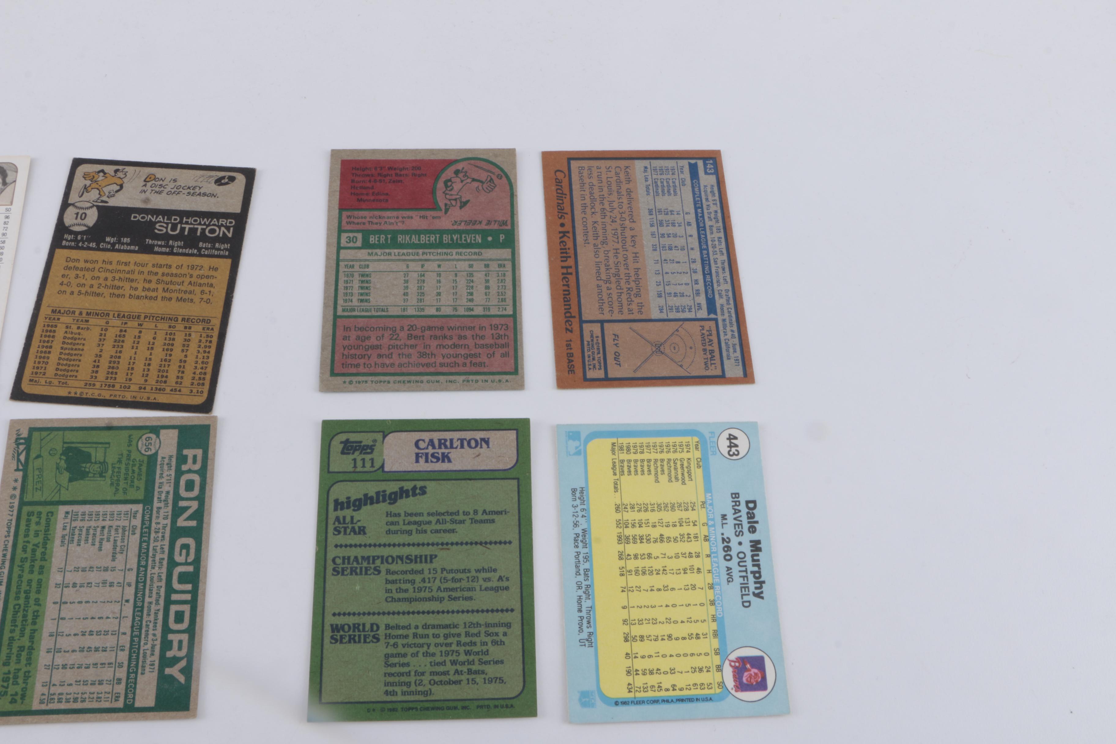 1970s–80s Baseball Cards