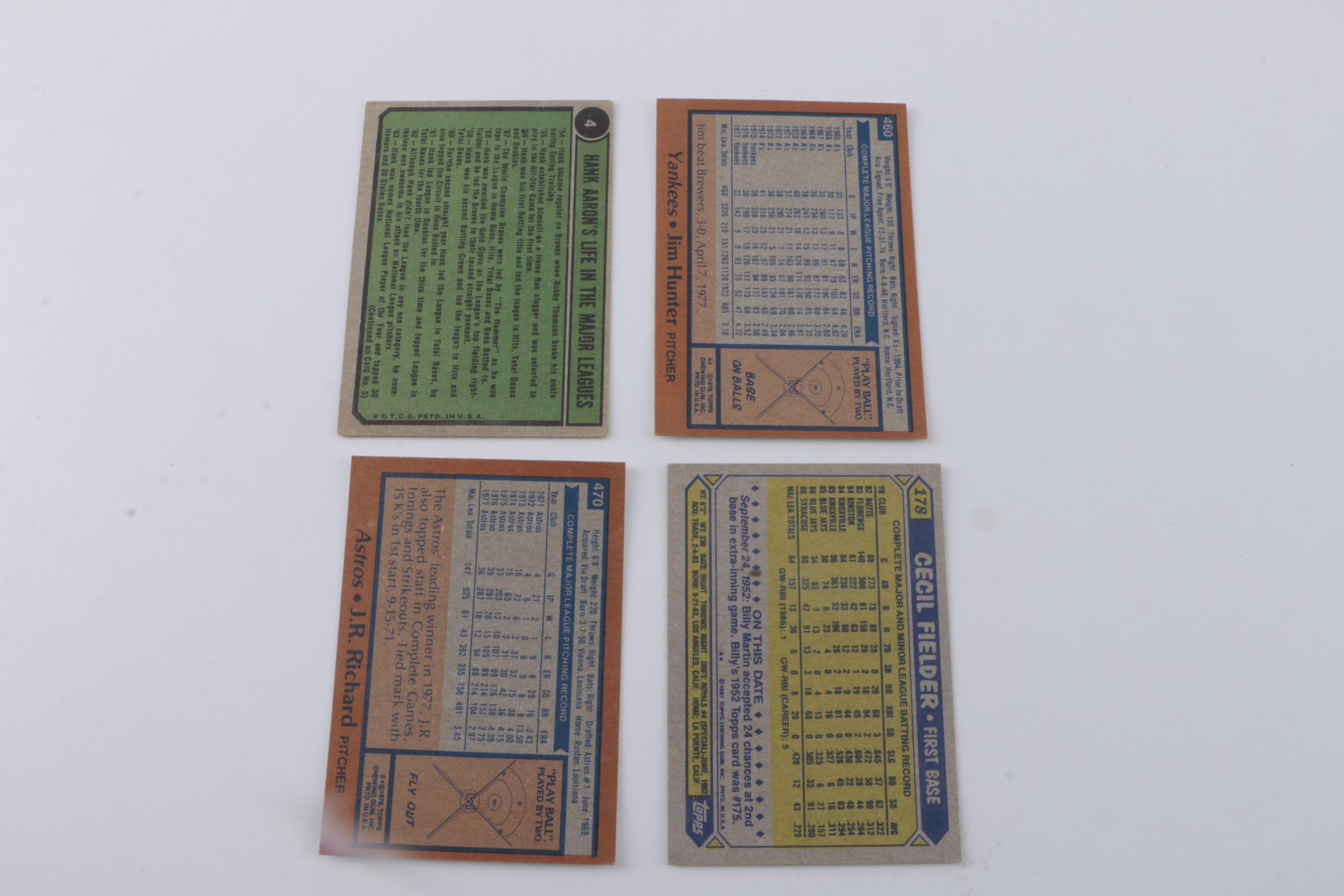 1970s–80s Baseball Cards