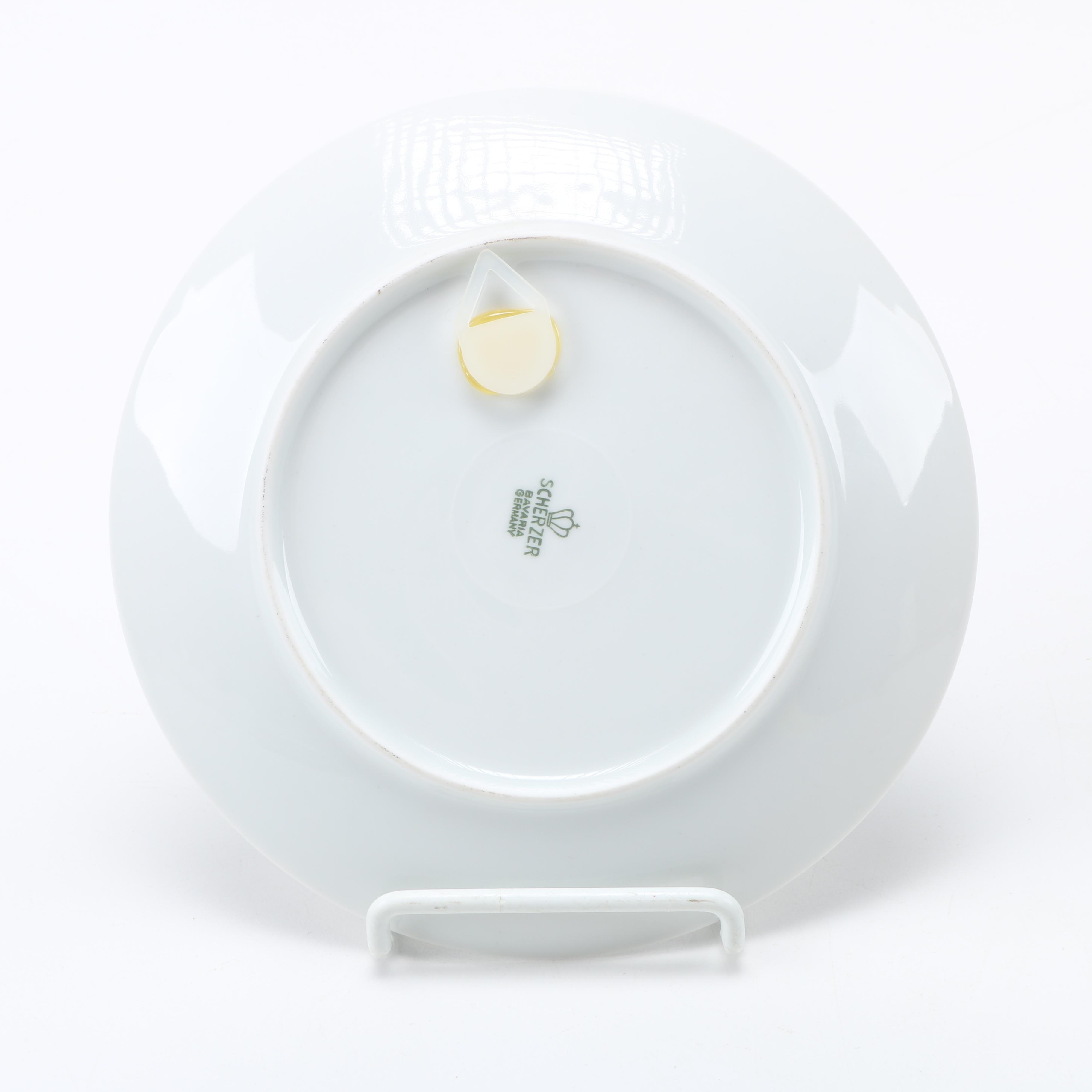 Scherzer 1980 Olympics Commemorative Plate