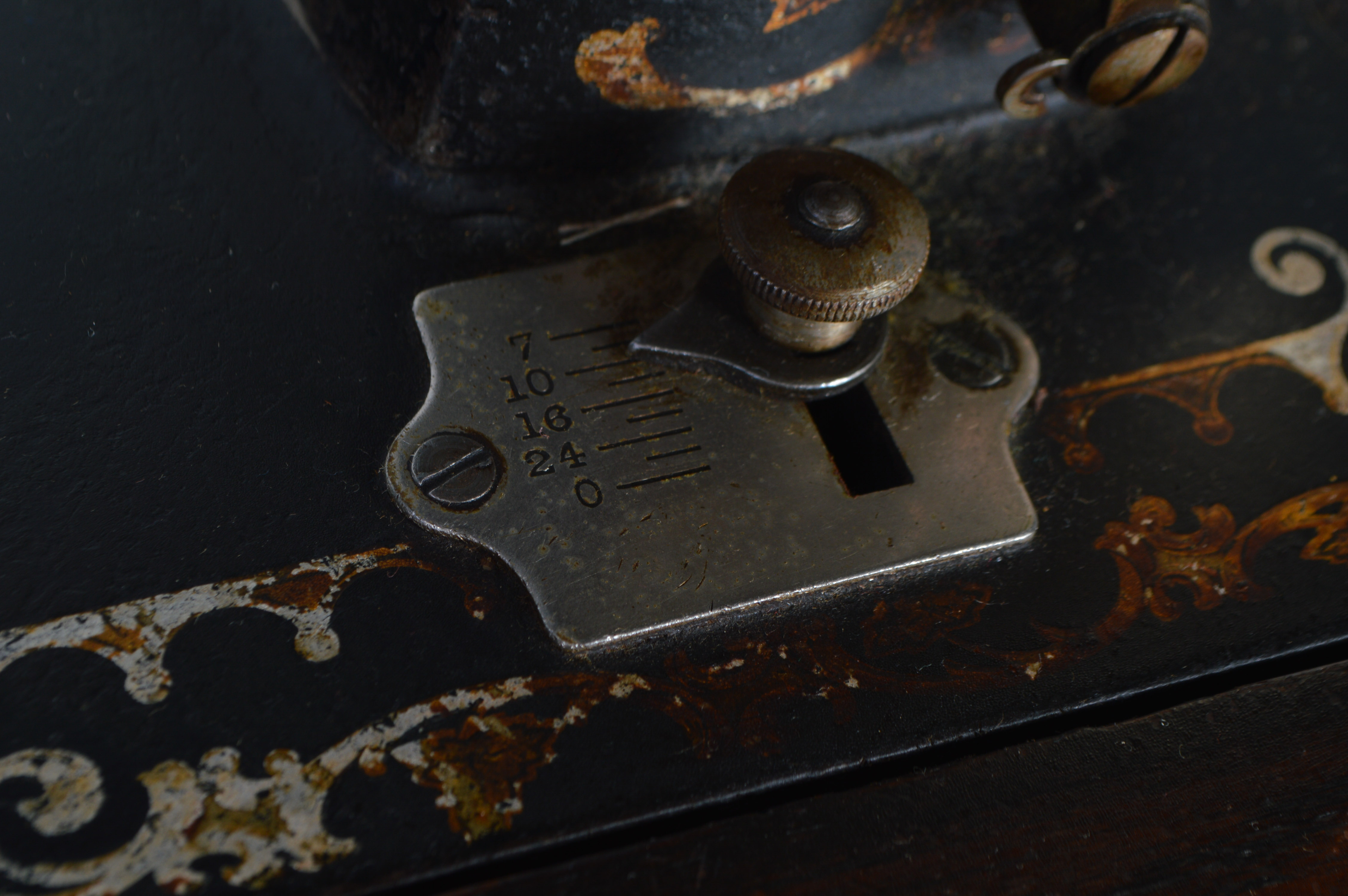 Antique Sears & Roebuck "Burdick" Treadle Sewing Machine with Table