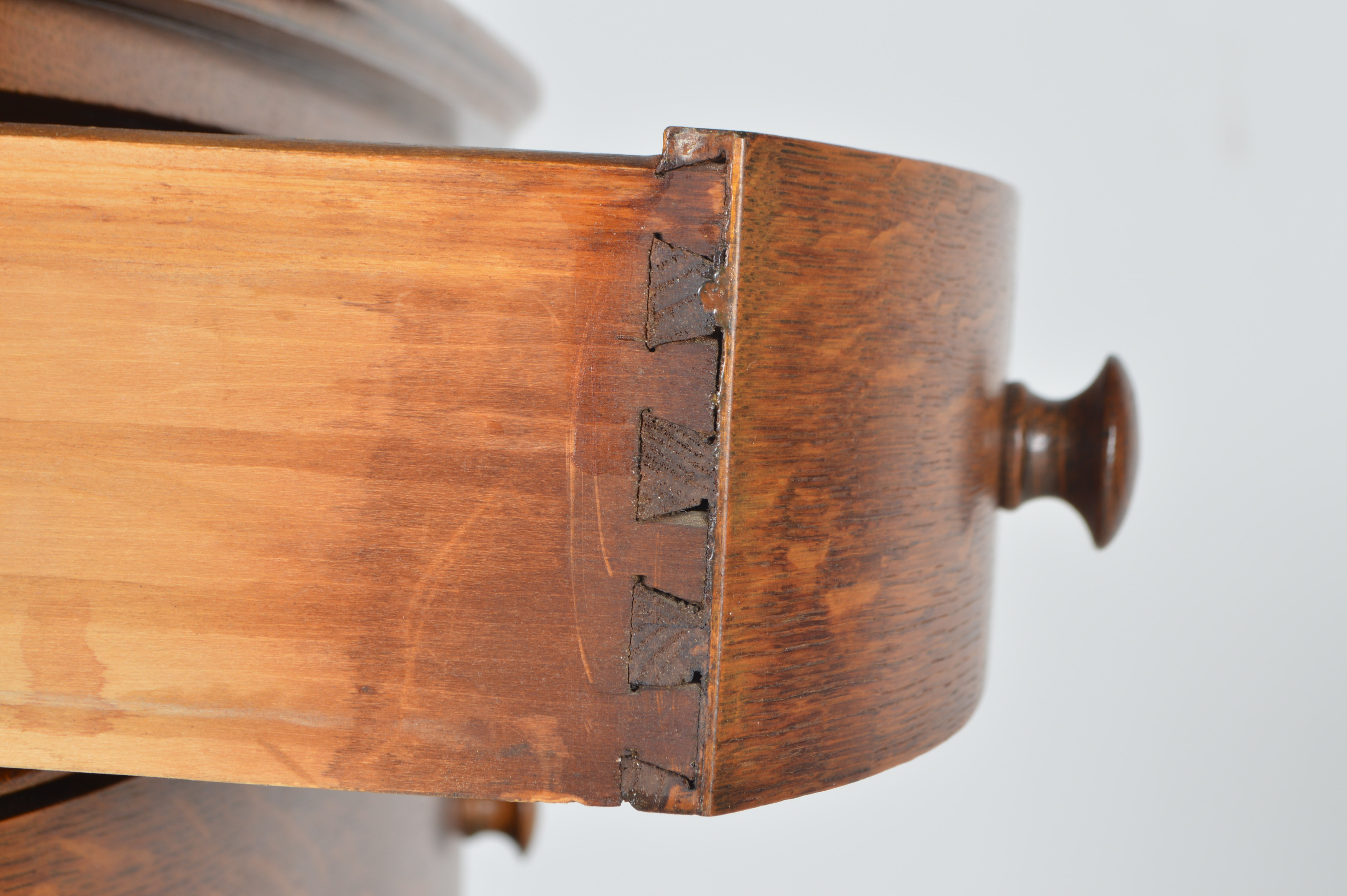 Vintage Tiger Oak Dresser with Mirror