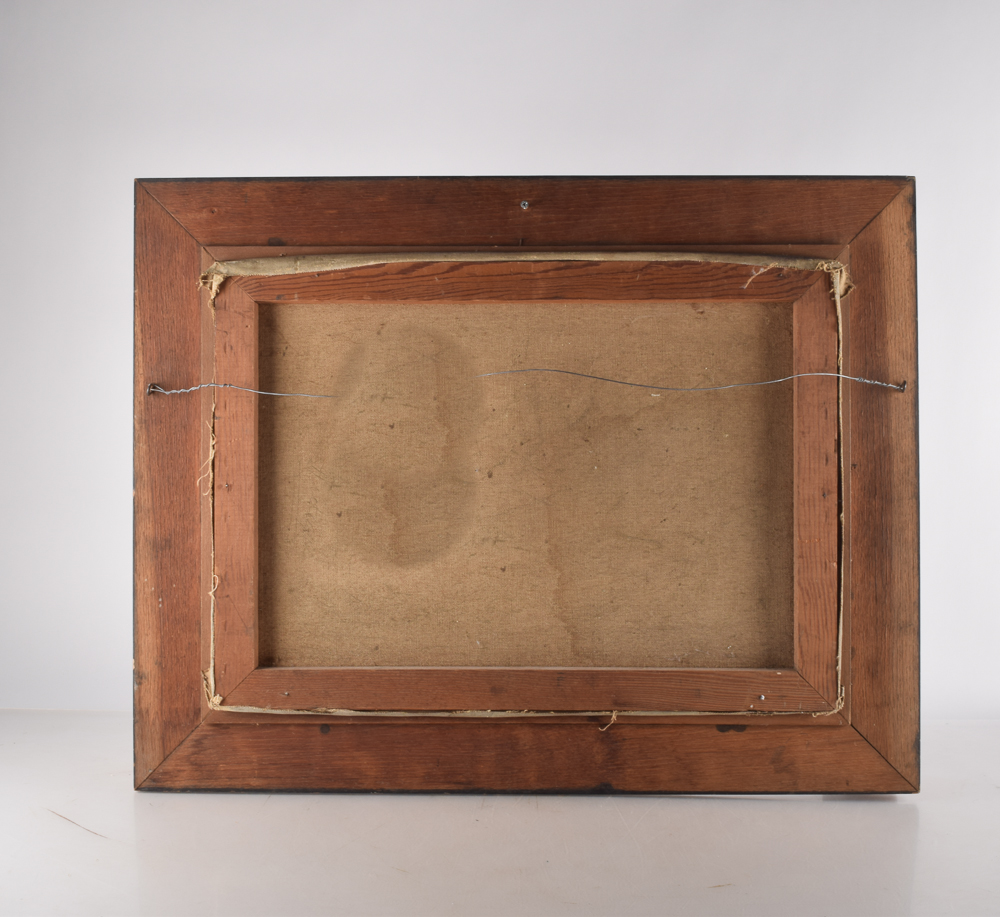 K. Evans Original Signed Nature Morte Oil on Canvas