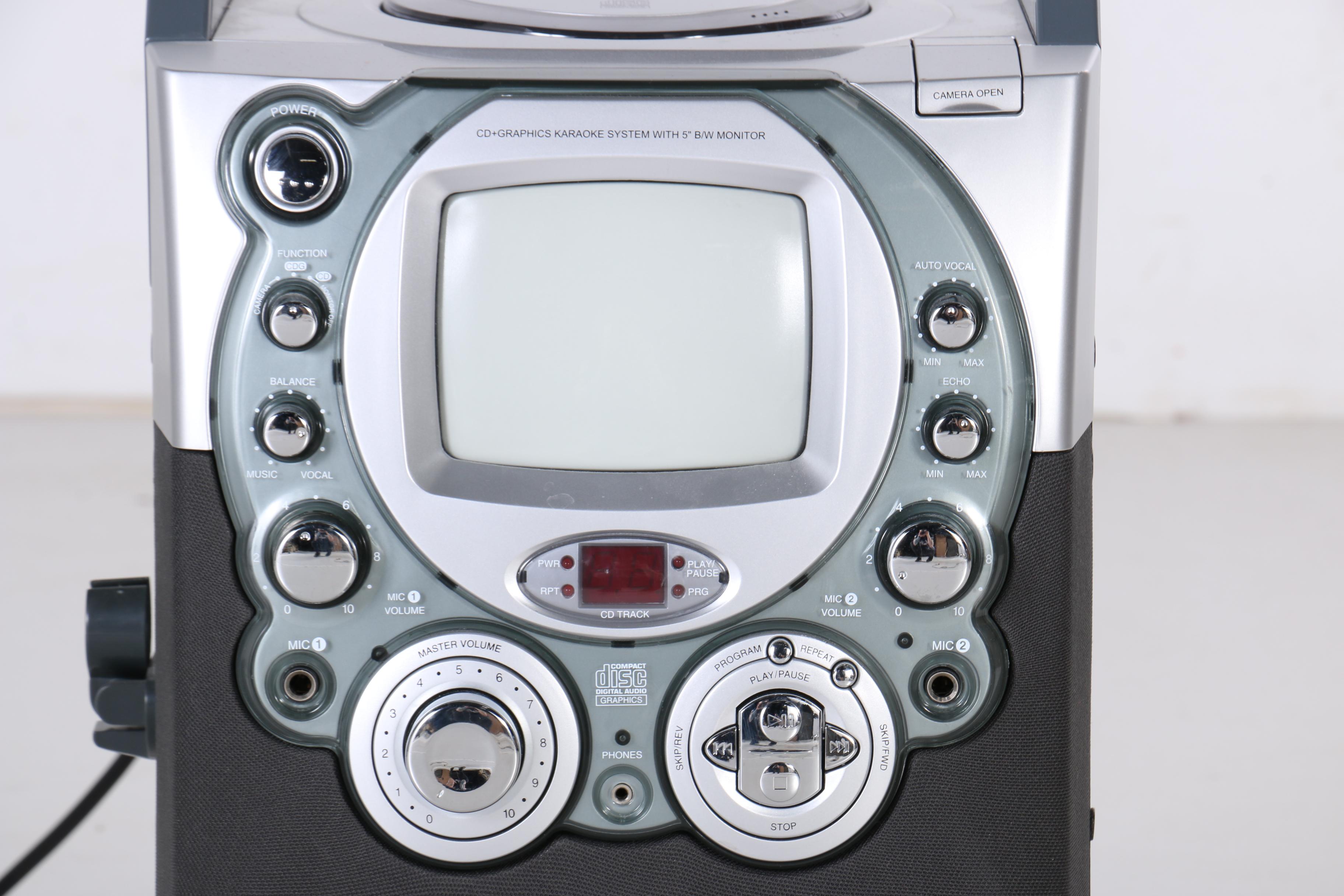 1980's Technics RS-M218 Stereo Cassette Tape Deck and Karaoke Machine