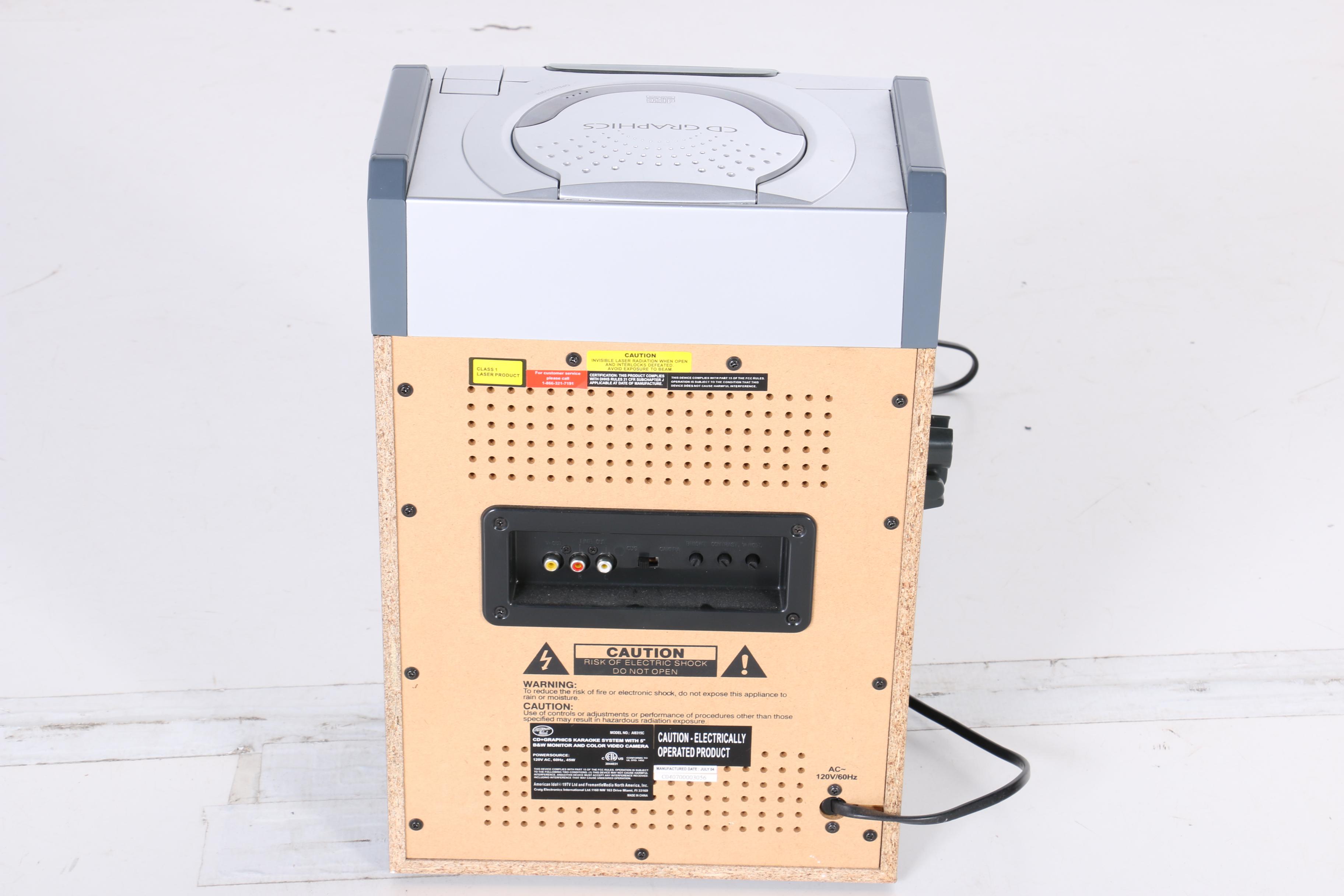 1980's Technics RS-M218 Stereo Cassette Tape Deck and Karaoke Machine