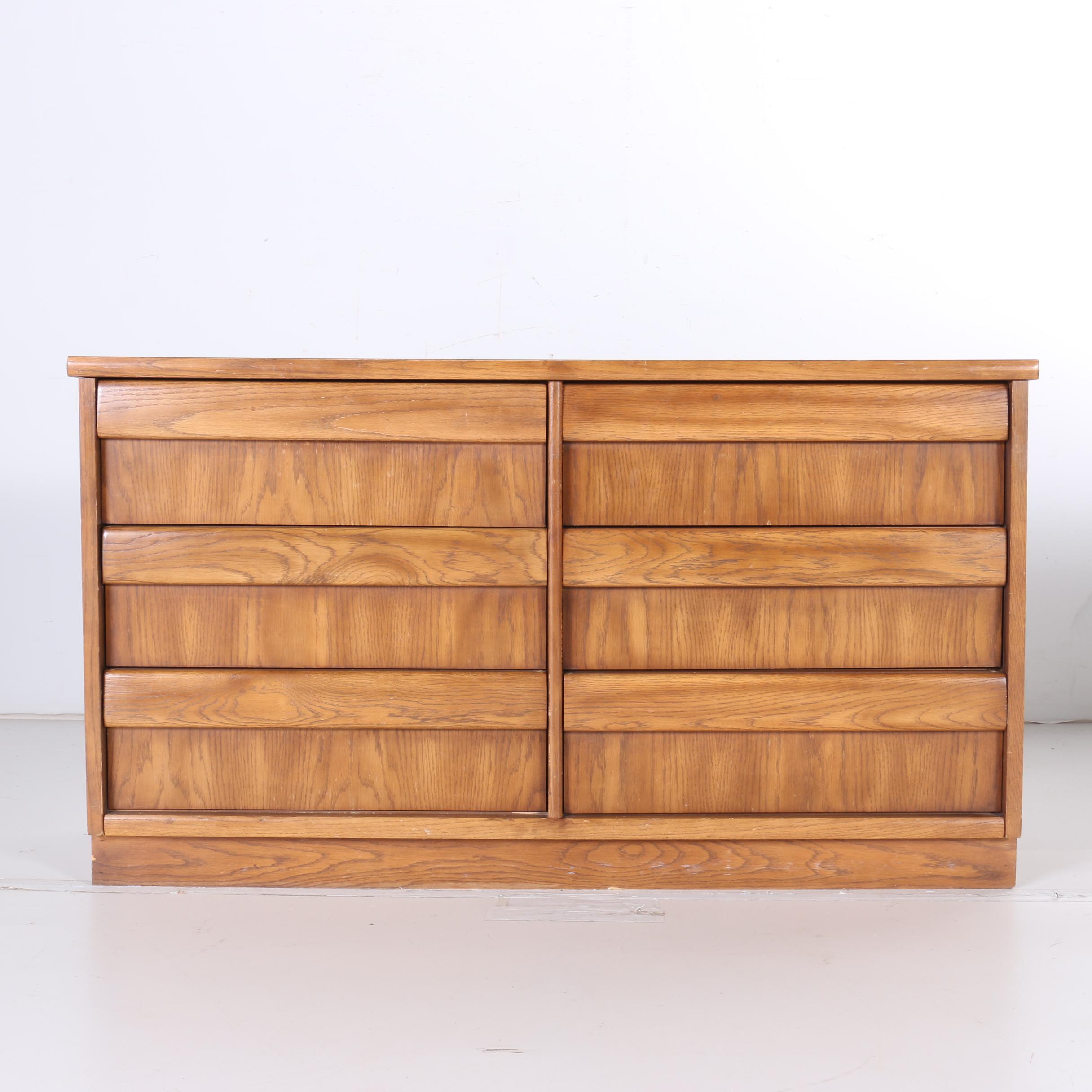 Contemporary Oak Dresser