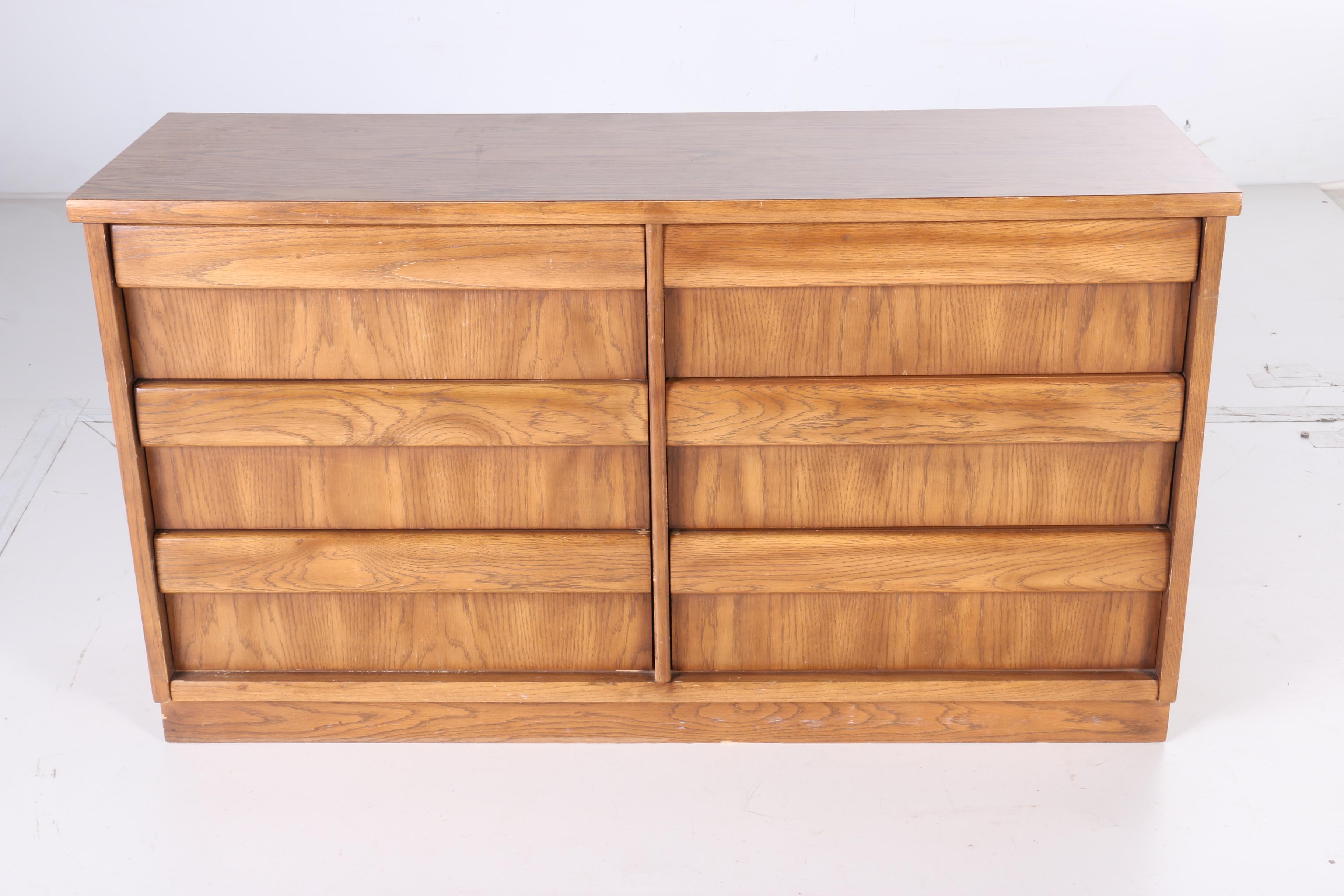 Contemporary Oak Dresser