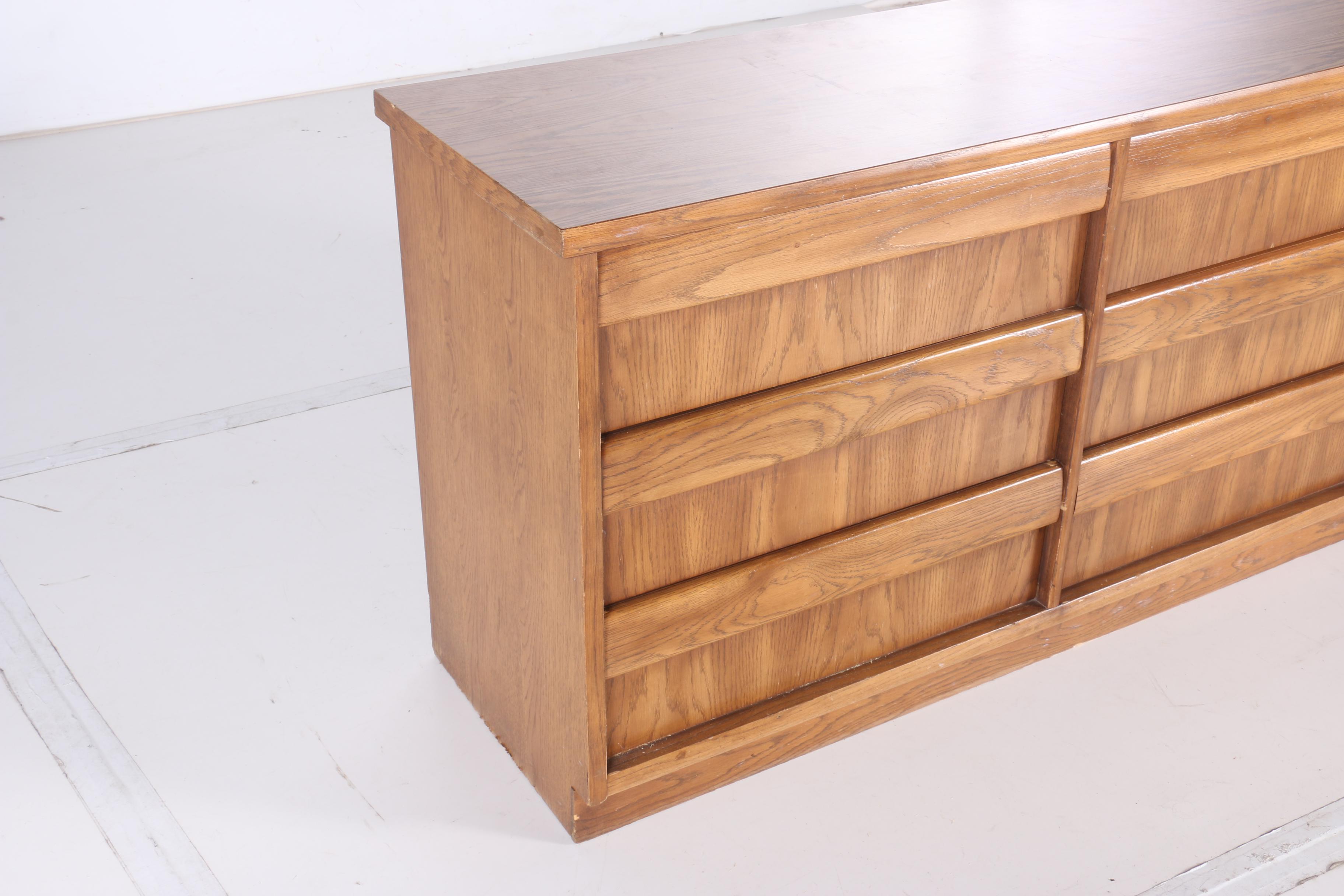 Contemporary Oak Dresser