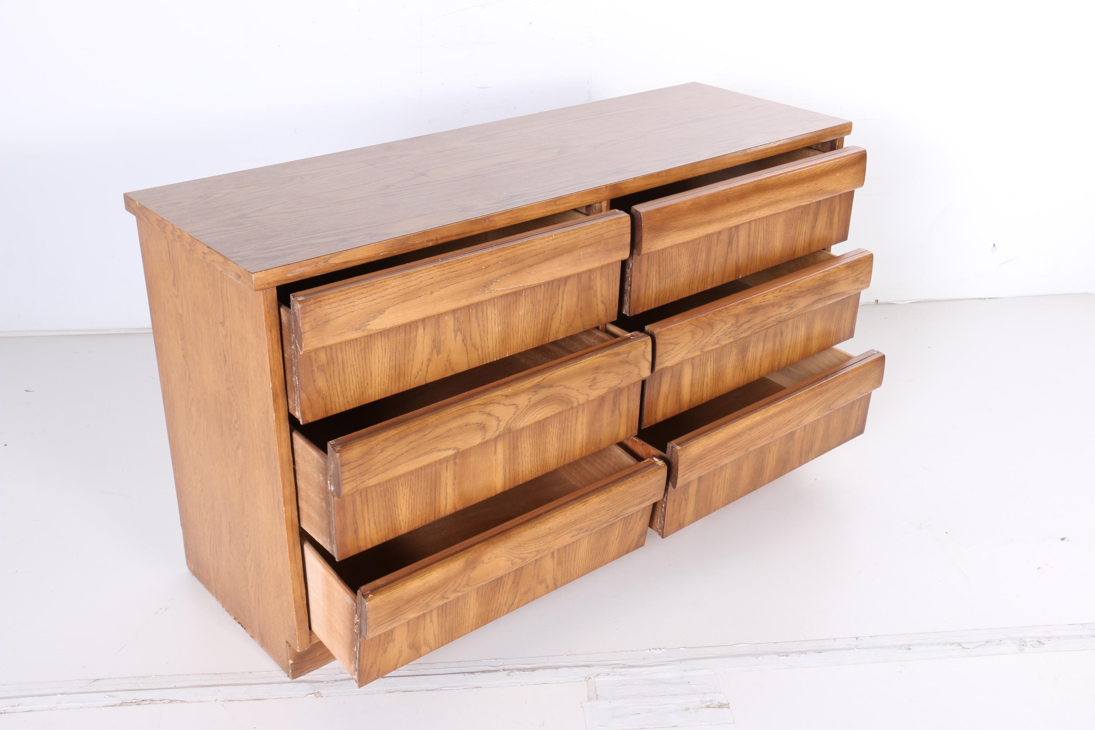 Contemporary Oak Dresser