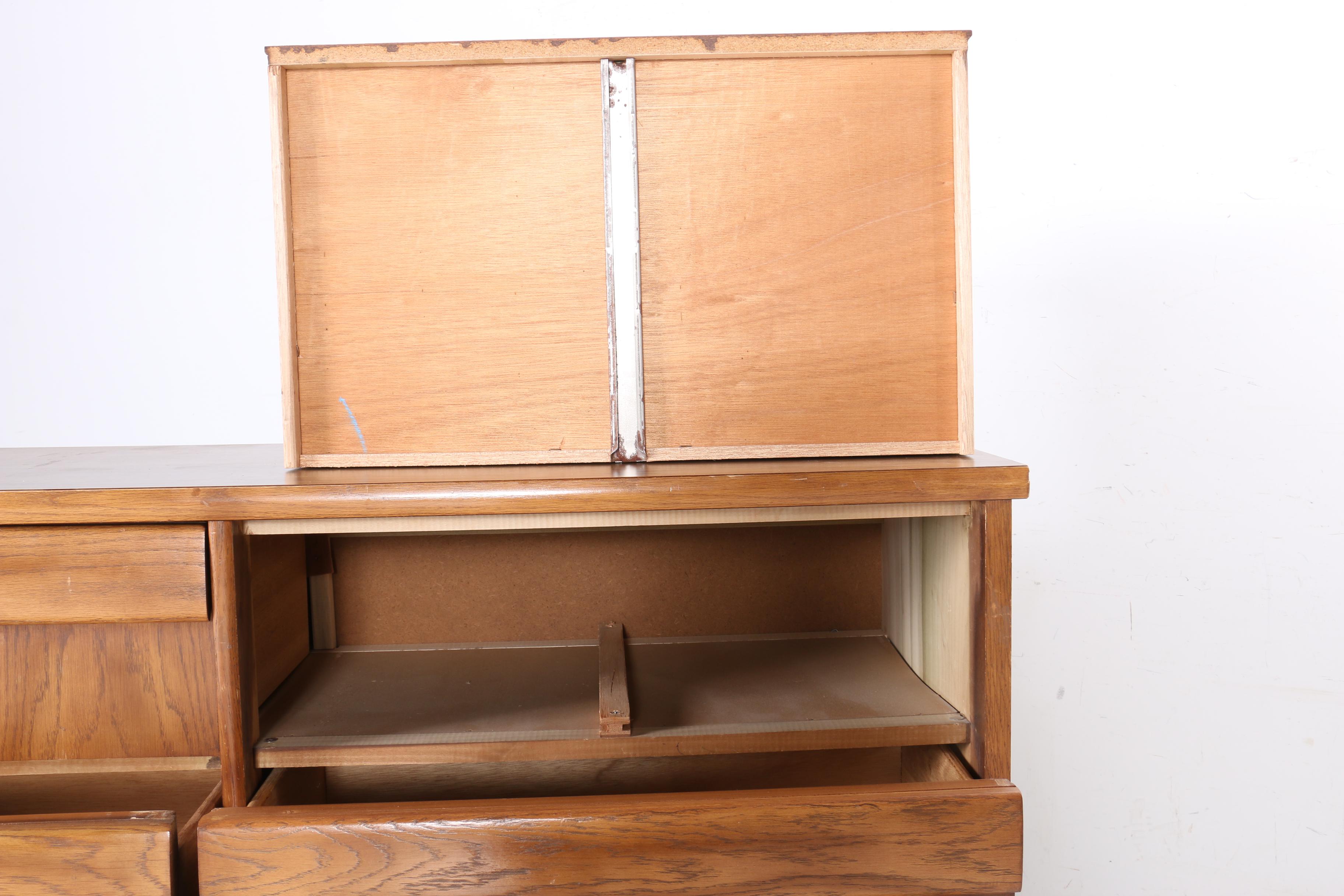 Contemporary Oak Dresser