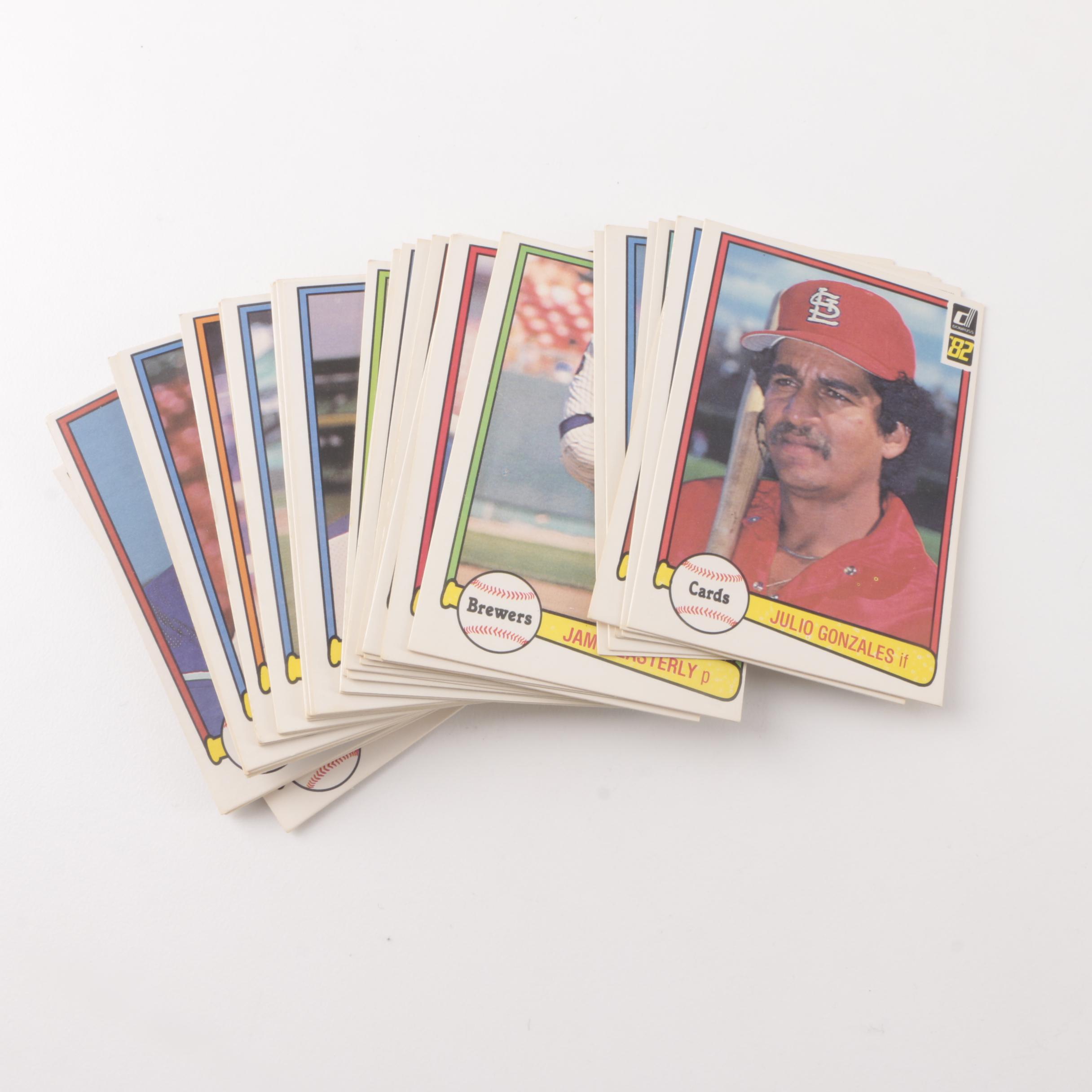 1982 Donruss Baseball Cards