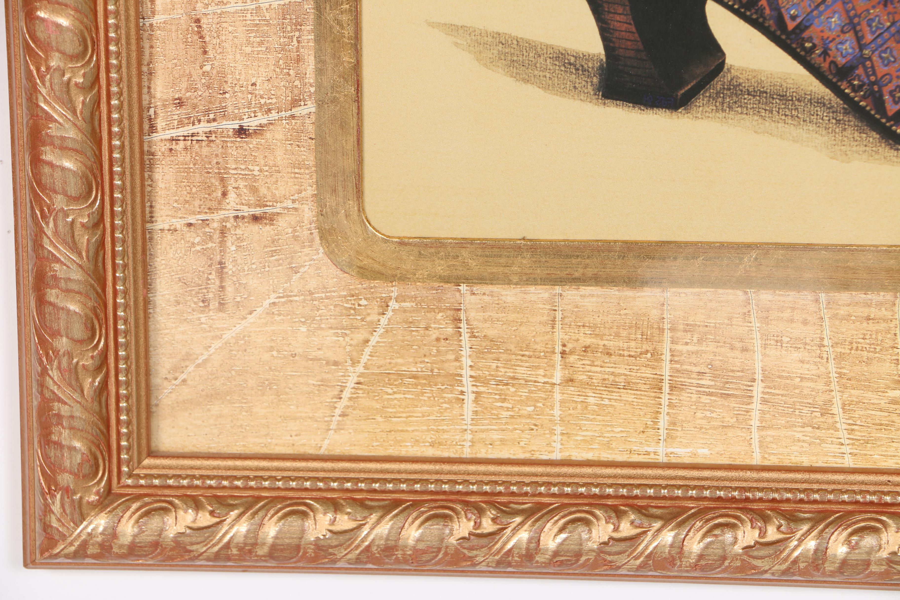 Fiona Saunders Offset Lithographs of Fashionable Footwear