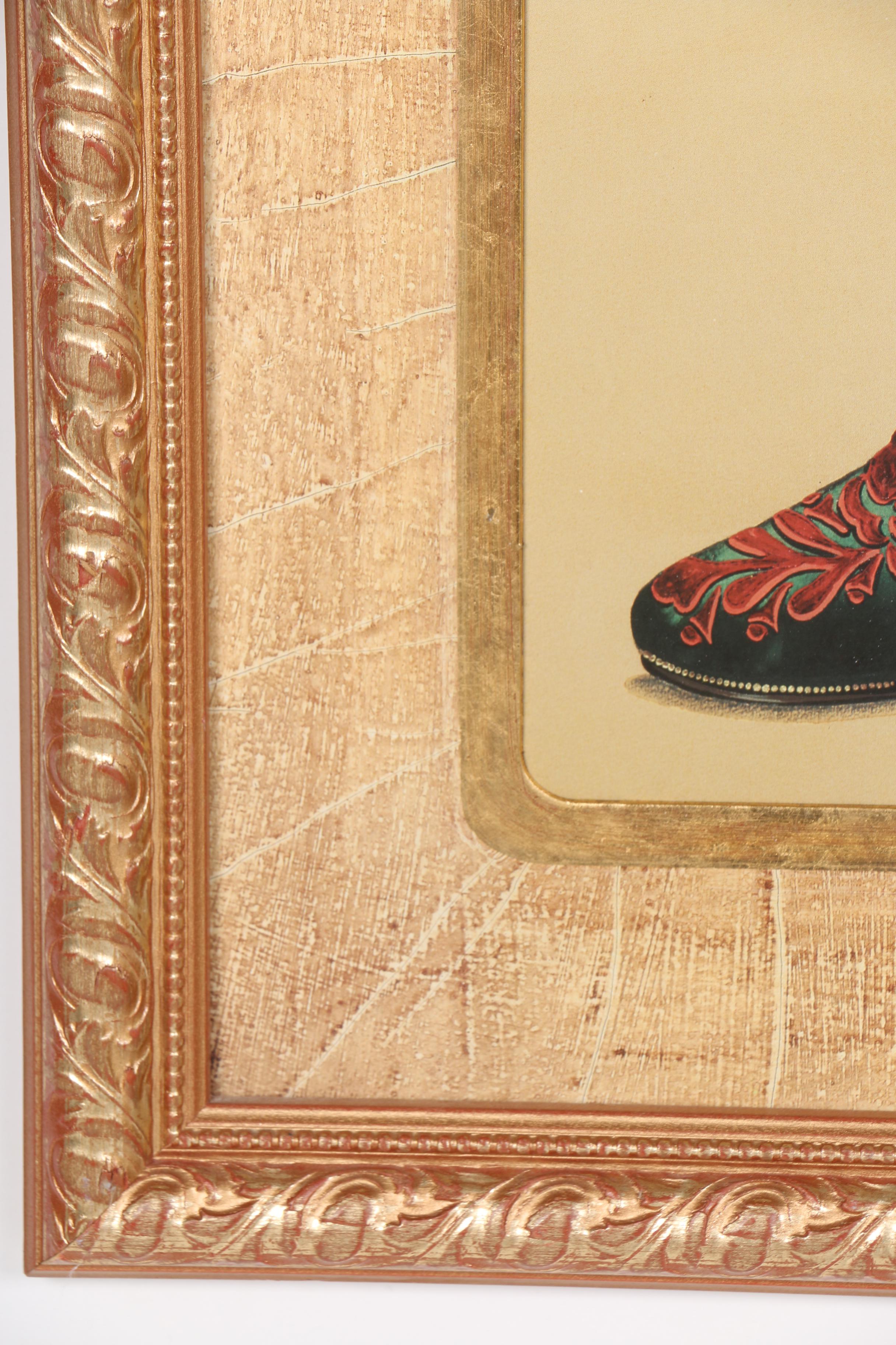 Fiona Saunders Offset Lithographs of Fashionable Footwear