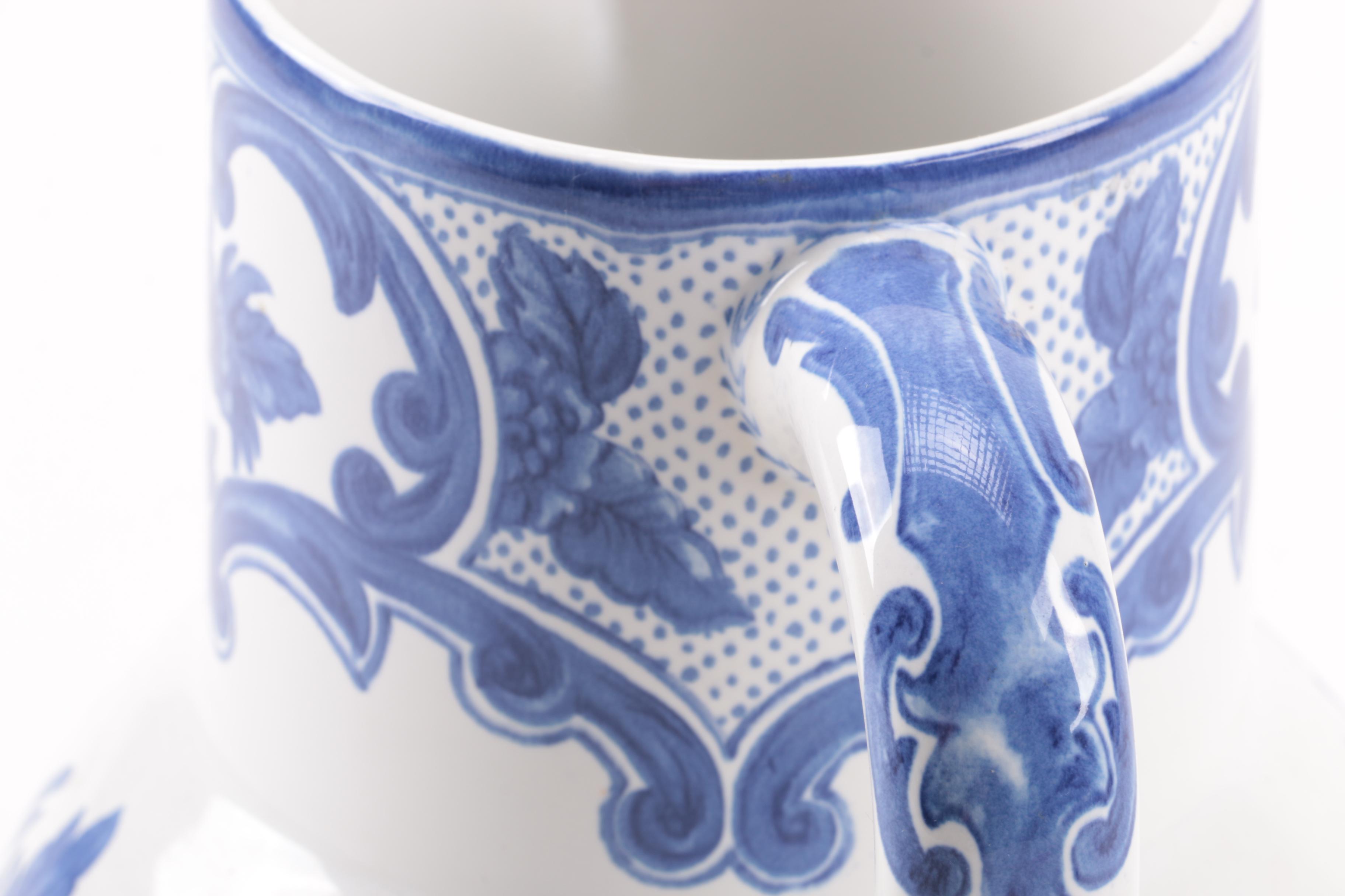 Tiffany & Co. "Tiffany Delft" Pitcher