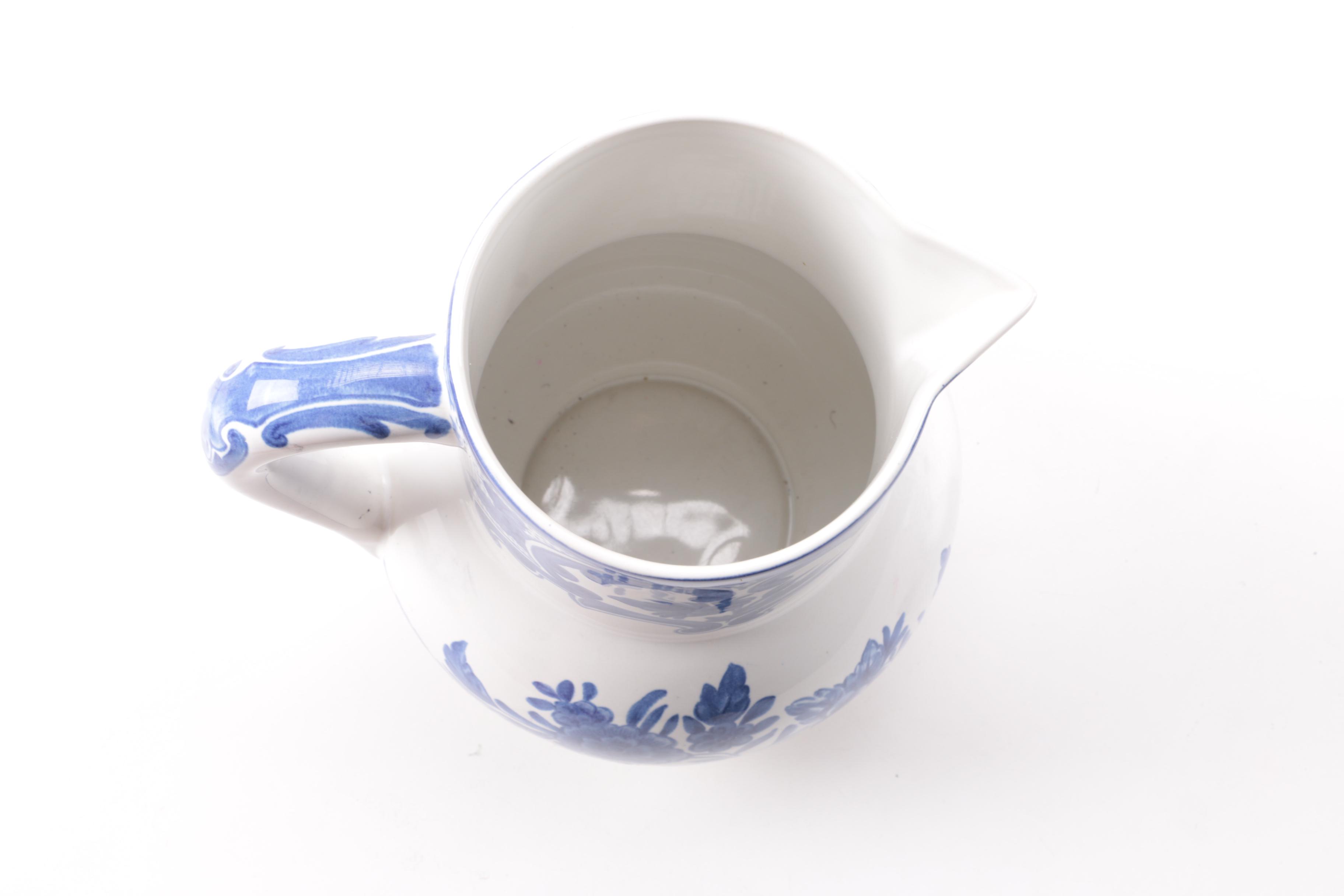 Tiffany & Co. "Tiffany Delft" Pitcher
