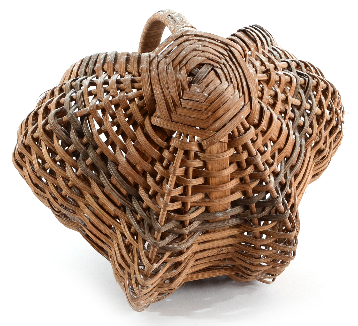 Two Hand Woven Baskets