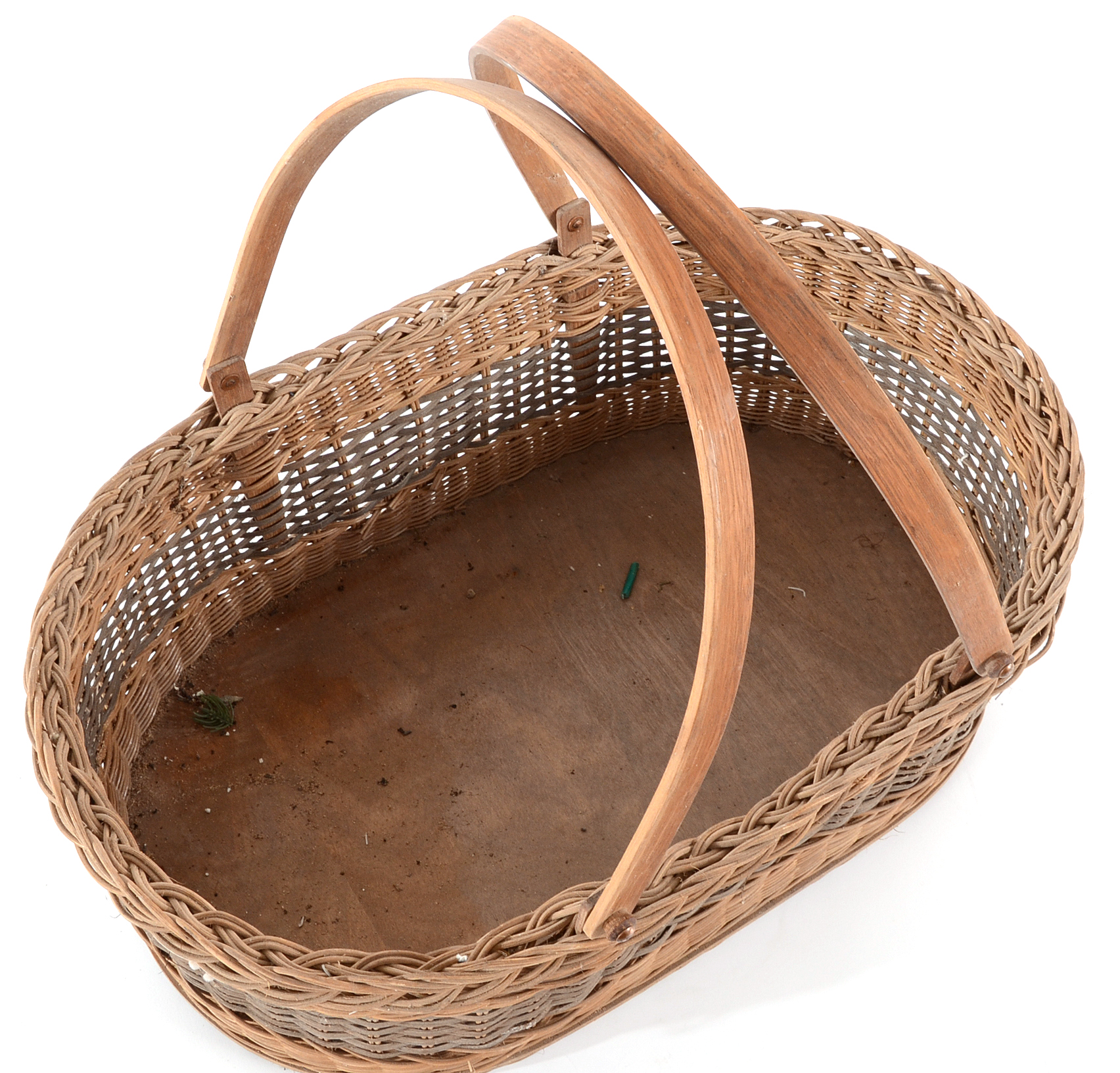 Two Hand Woven Baskets