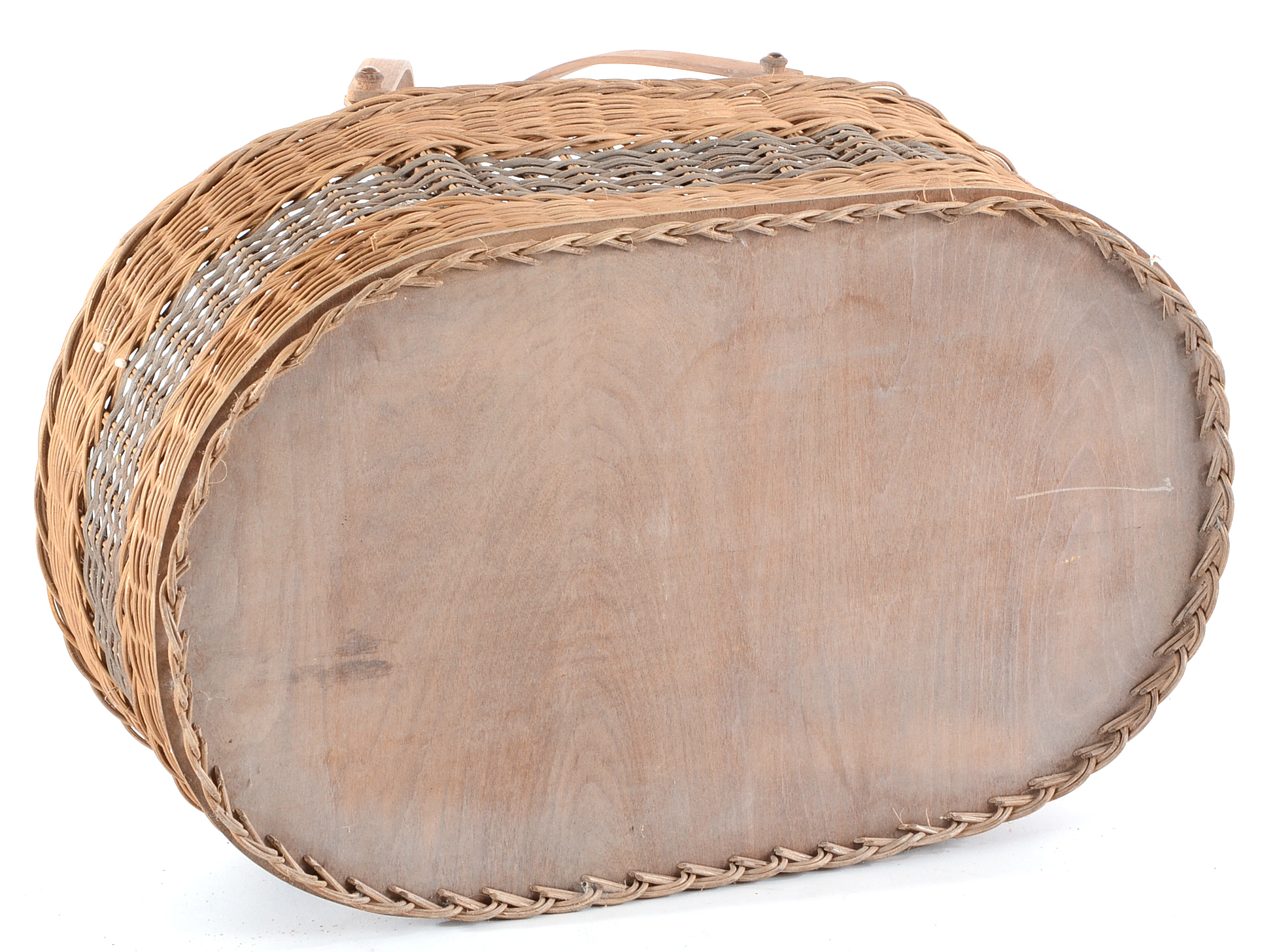 Two Hand Woven Baskets