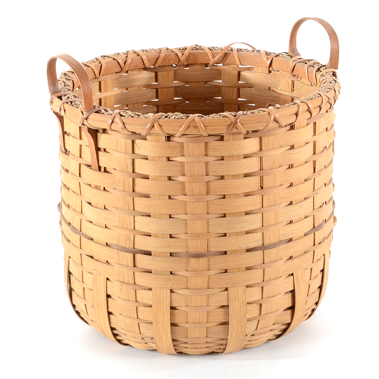 Large Hand Woven Basket